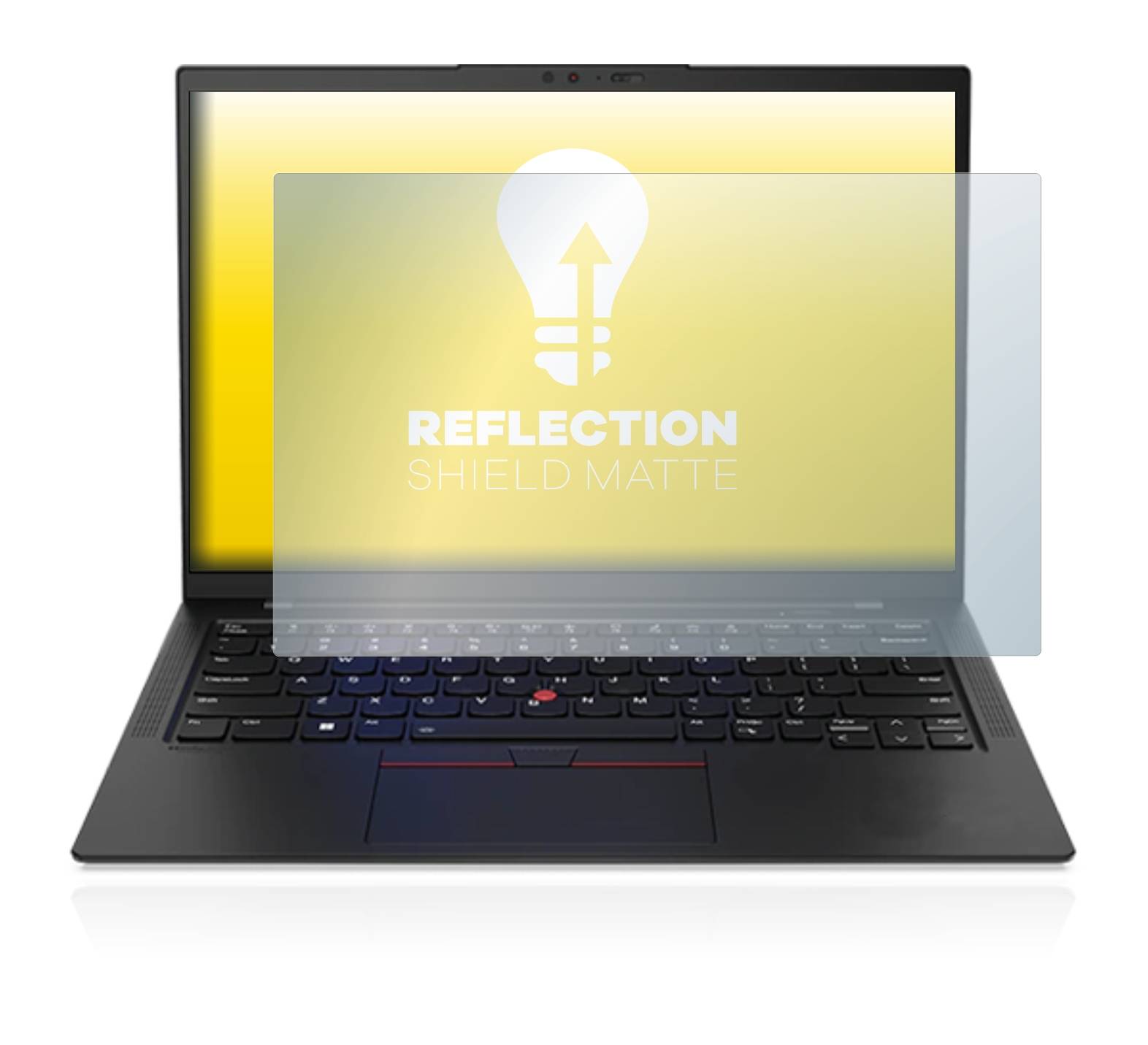 upscreen Reflection Shield Matt Schutzfolie für Lenovo ThinkPad X1 Carbon Touch 14 (10. Gen.)