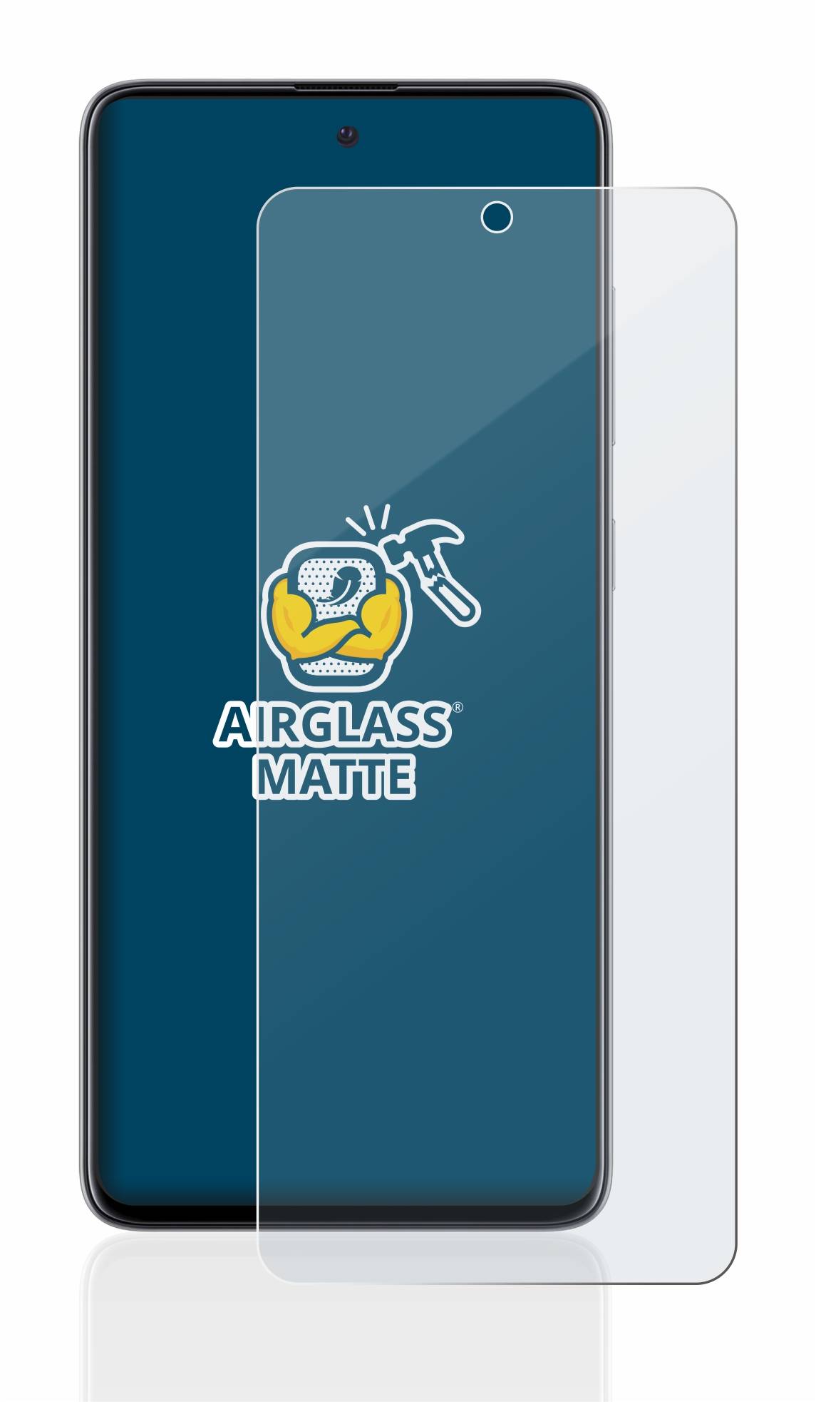 BROTECT AirGlass Matt Glas Panzer Folie für Samsung Galaxy A51