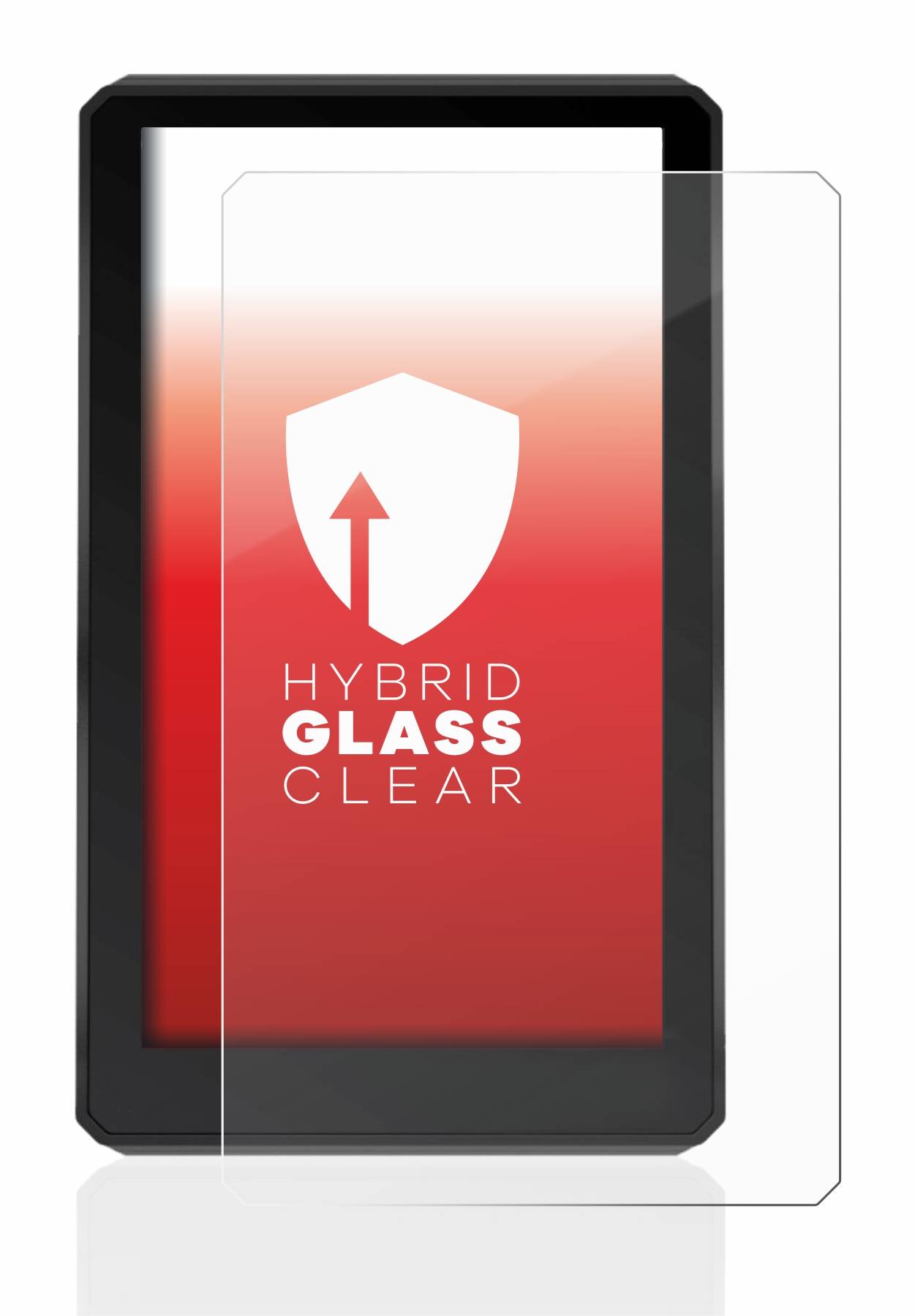 upscreen Flexible Schutz Glas Folie für Garmin zumo XT Schutzglas 9H Hybridglas Klar
