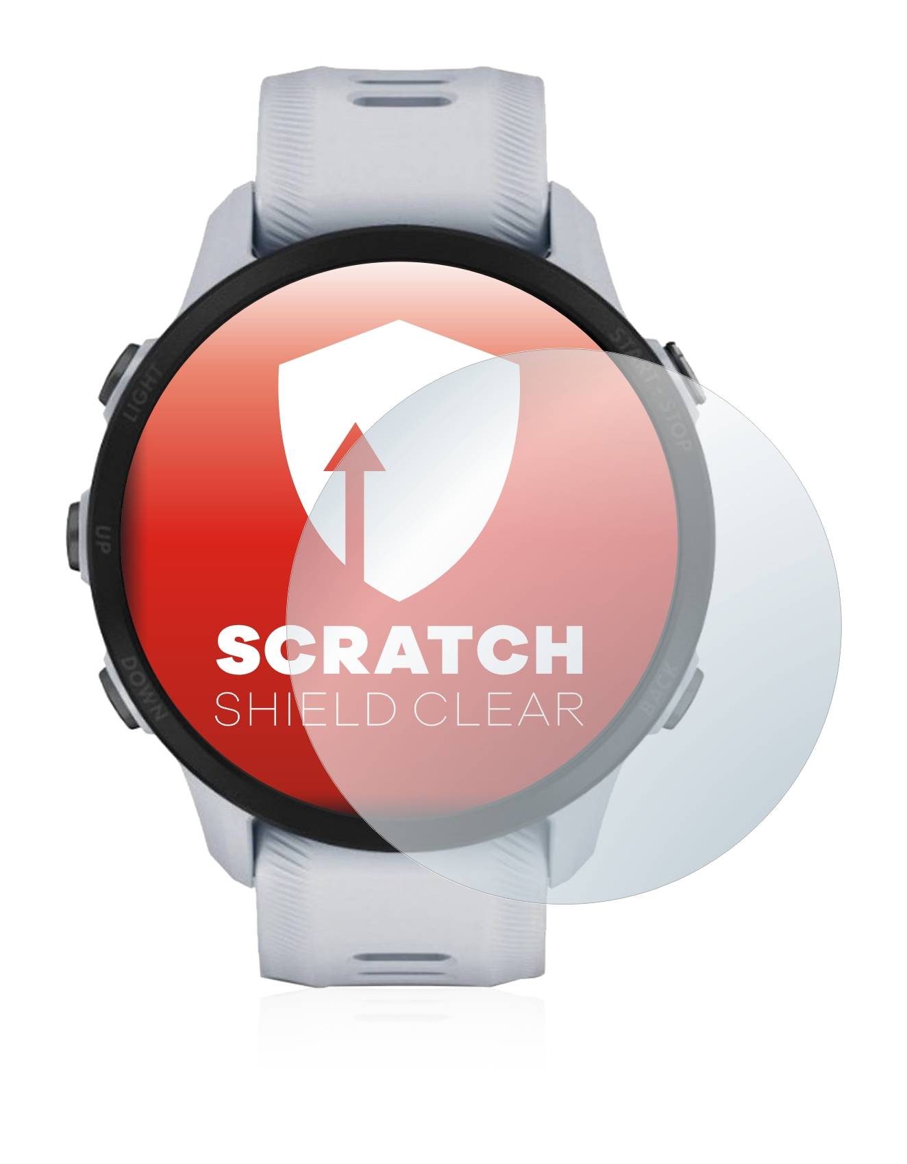 upscreen Scratch Shield Schutzfolie für Garmin Forerunner 955 Solar