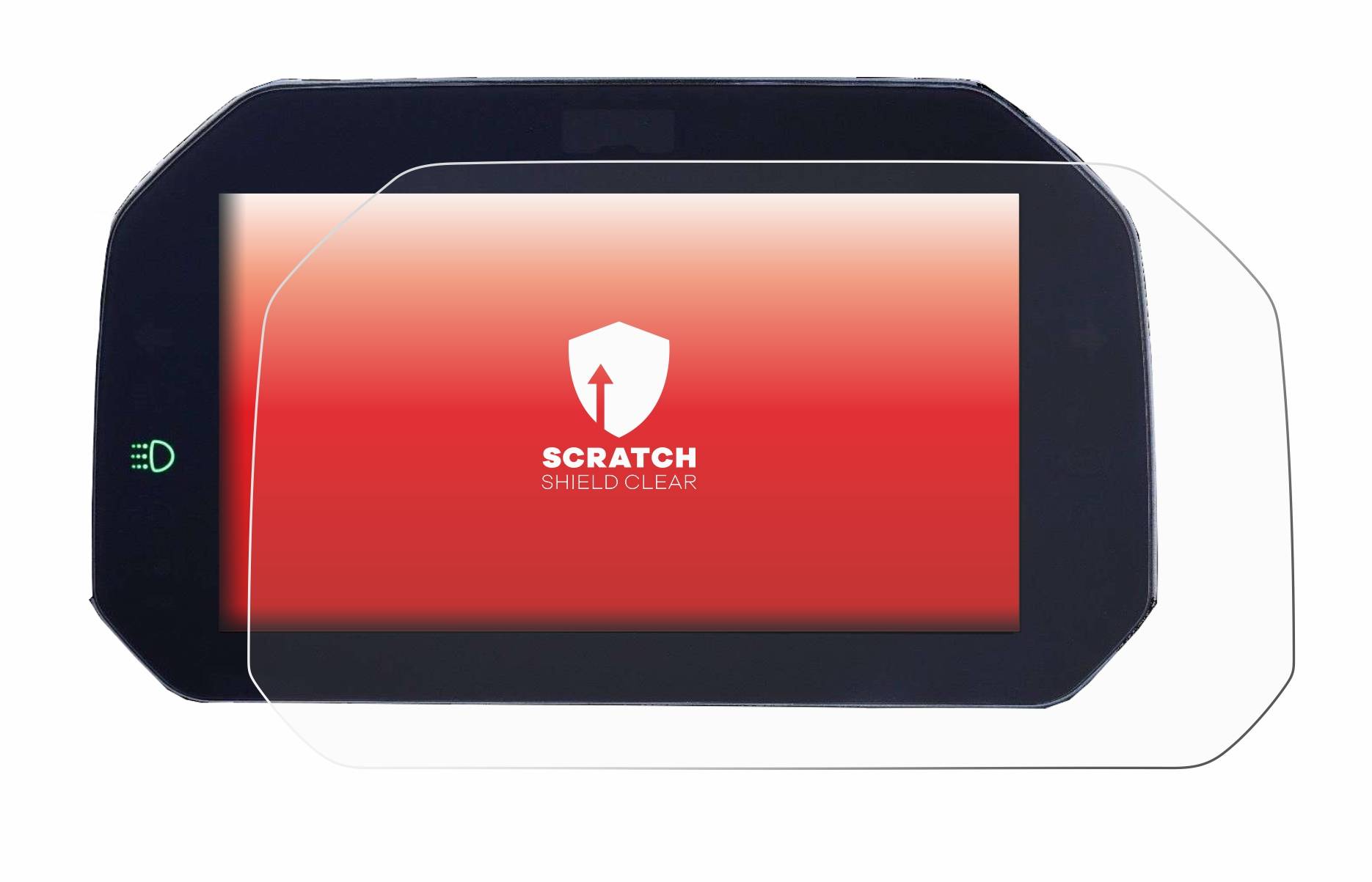 upscreen Scratch Shield Schutzfolie für BMW R 1250 RS 2019 Connectivity TFT 6.5