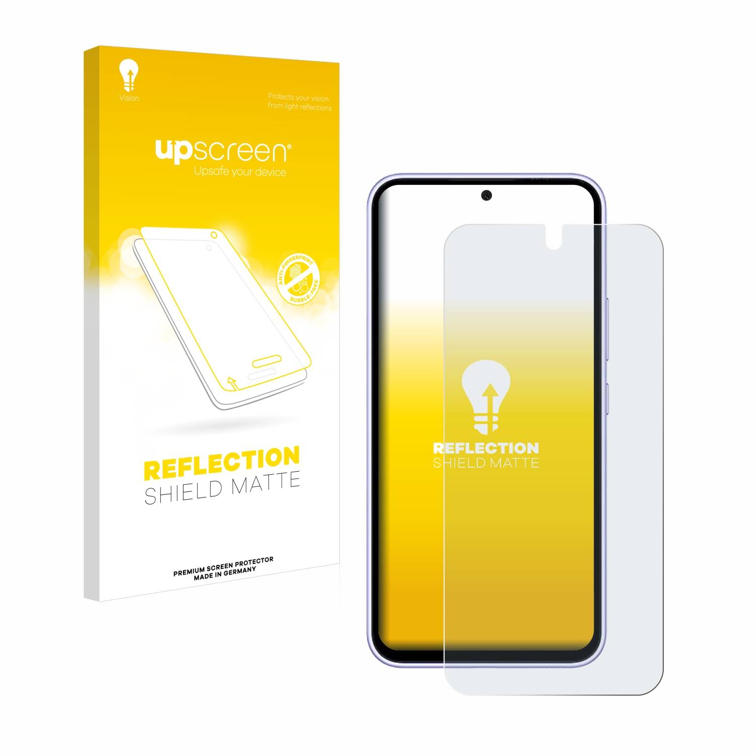 upscreen Reflection Shield Matt Schutzfolie für Samsung Galaxy A54 5G