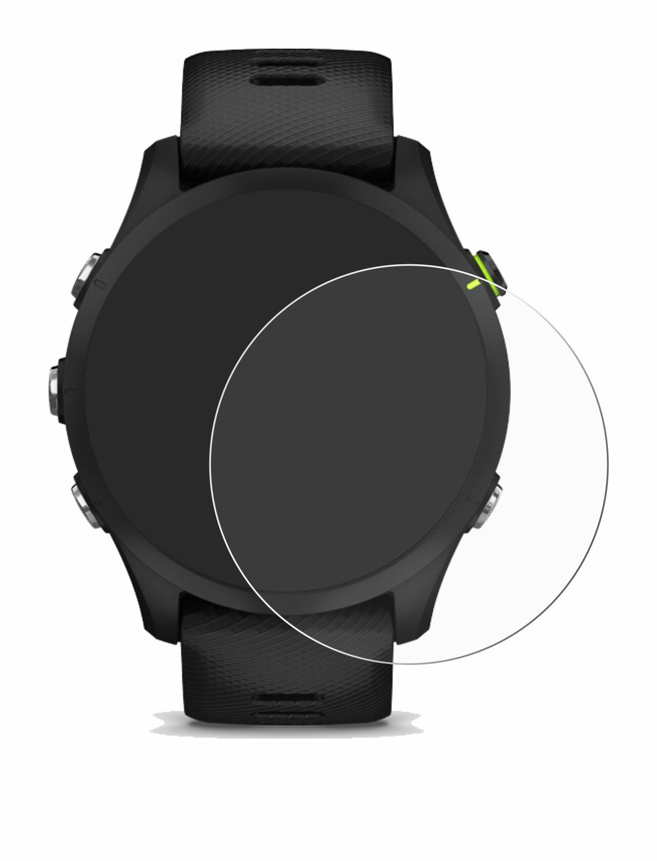 upscreen Scratch Shield Schutzfolie für Garmin Forerunner 255