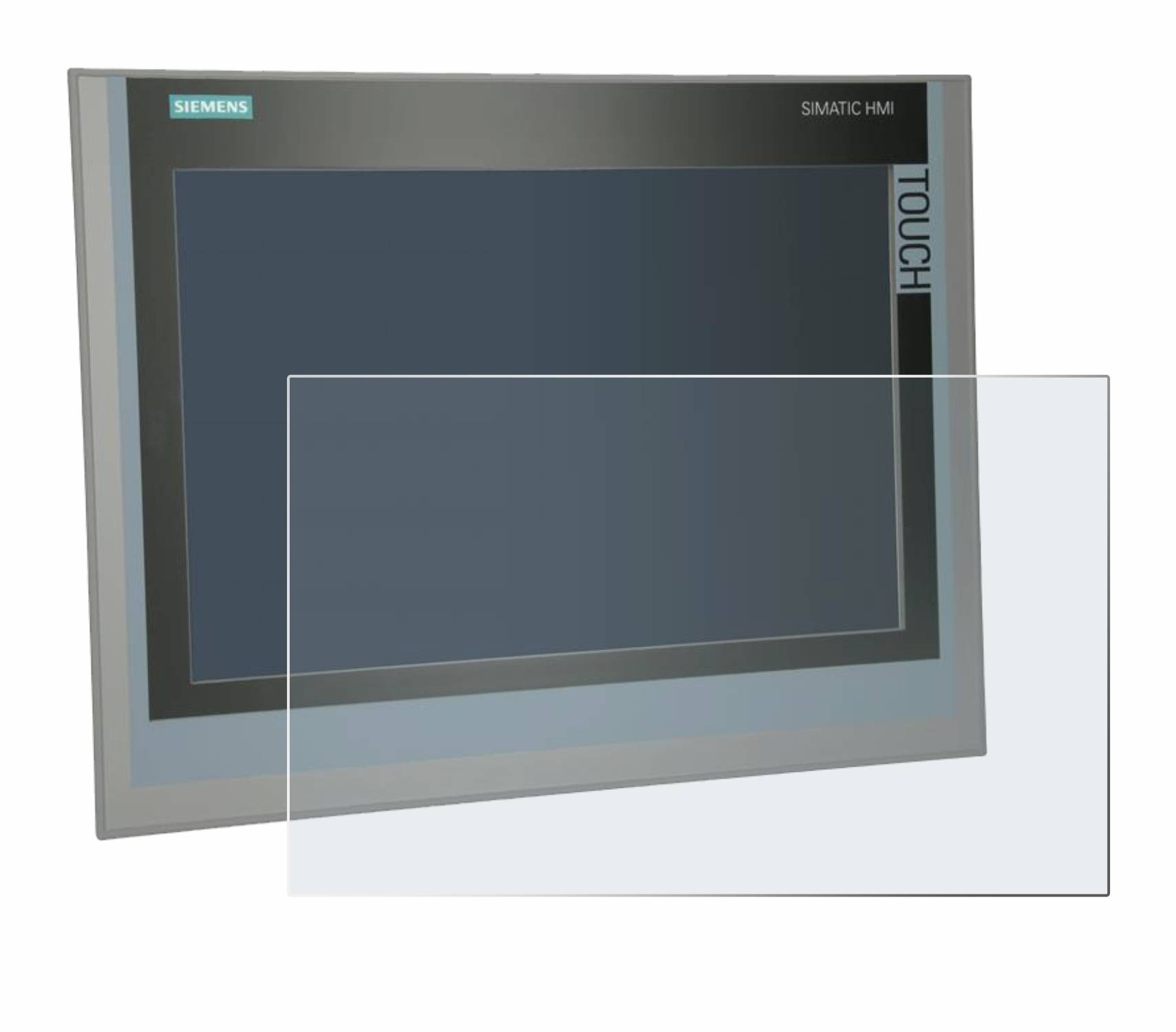 upscreen Reflection Shield Matt Schutzfolie für Siemens Simatic HMI TP 1500 Comfort