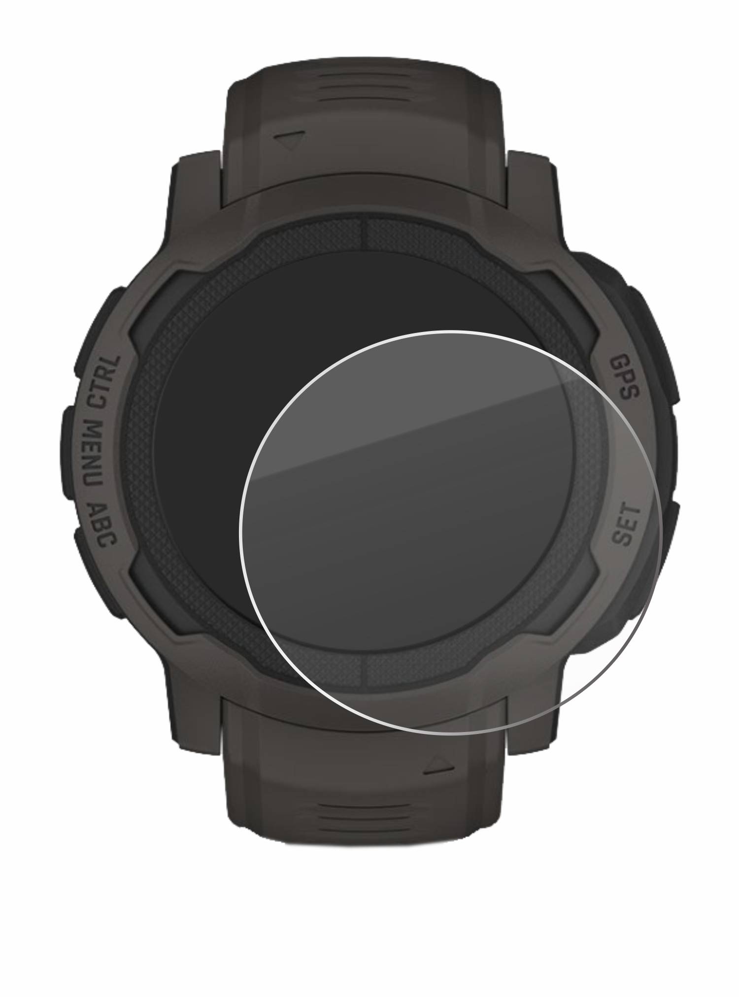 Savvies Clear Schutzglas für Garmin Instinct 2