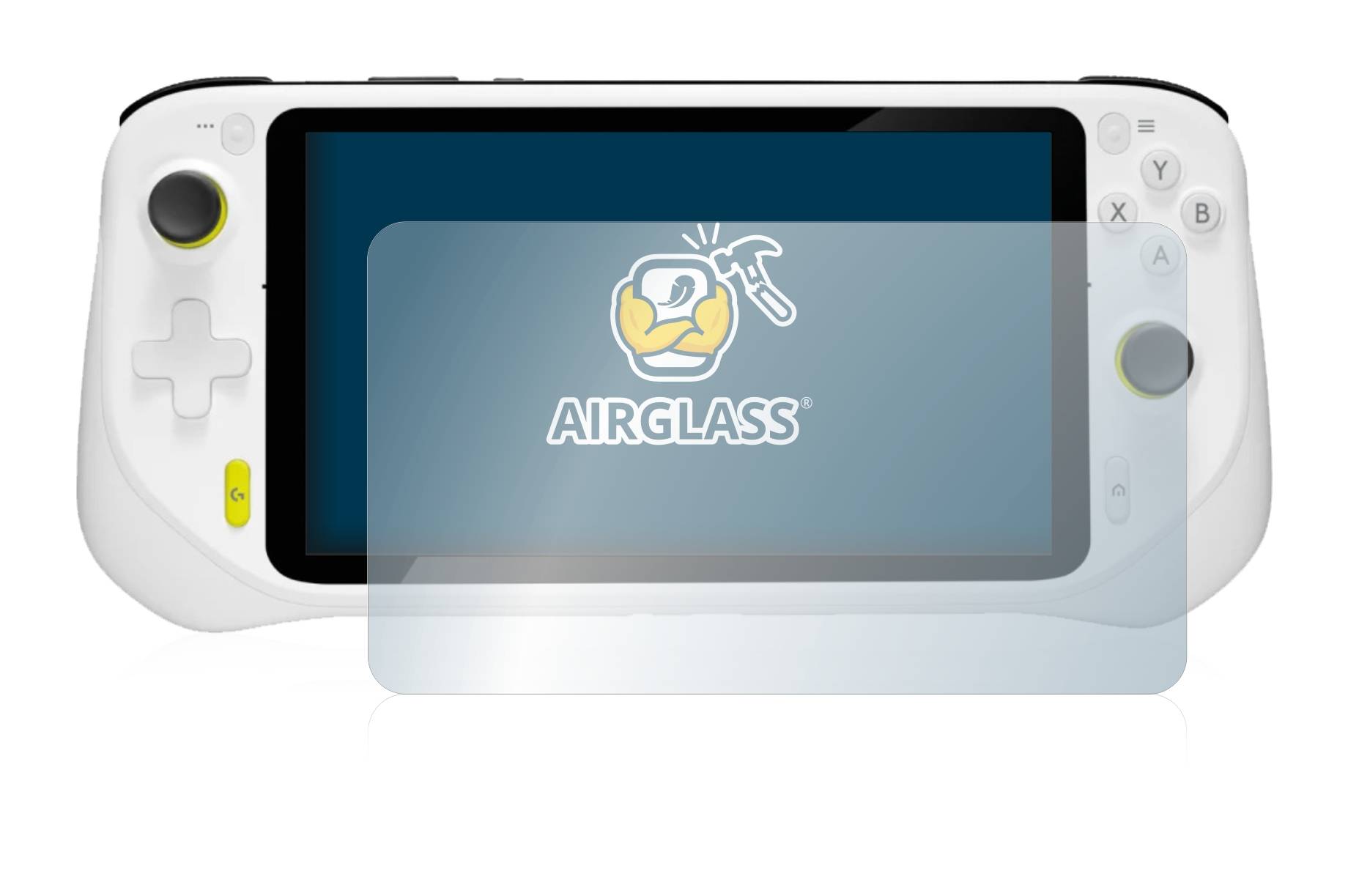 BROTECT AirGlass Flexible Schutz Glas Folie für Logitech G Cloud Klar Transparent