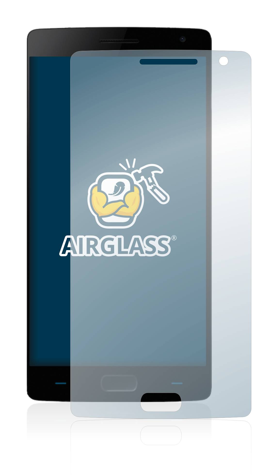 BROTECT AirGlass Glas Schutz-Folie für OnePlus 2 - Schutzglas