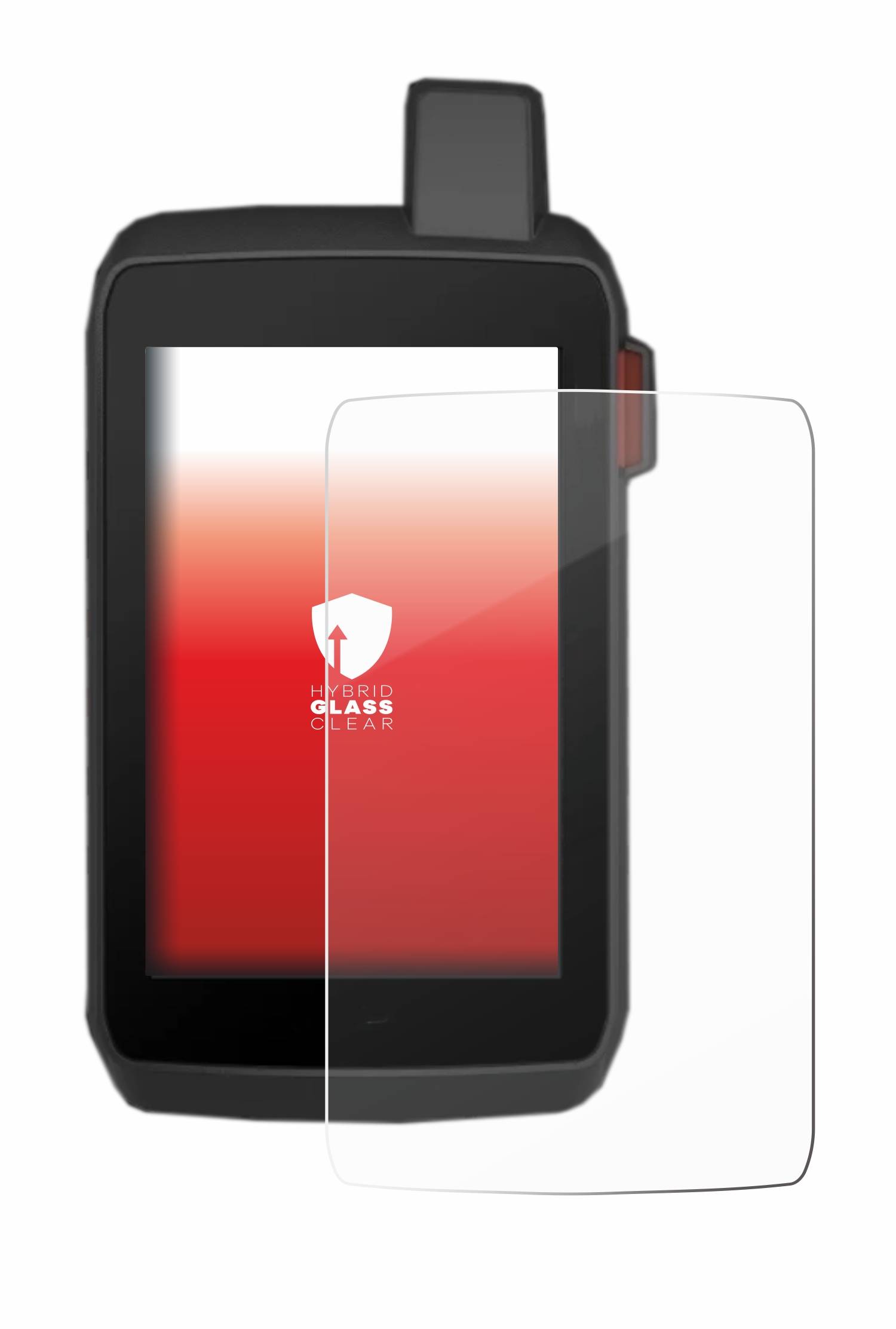 upscreen Flexible Schutz Glas Folie für Garmin Montana 700 / 700i / 750i Schutzglas 9H Hybridglas Klar