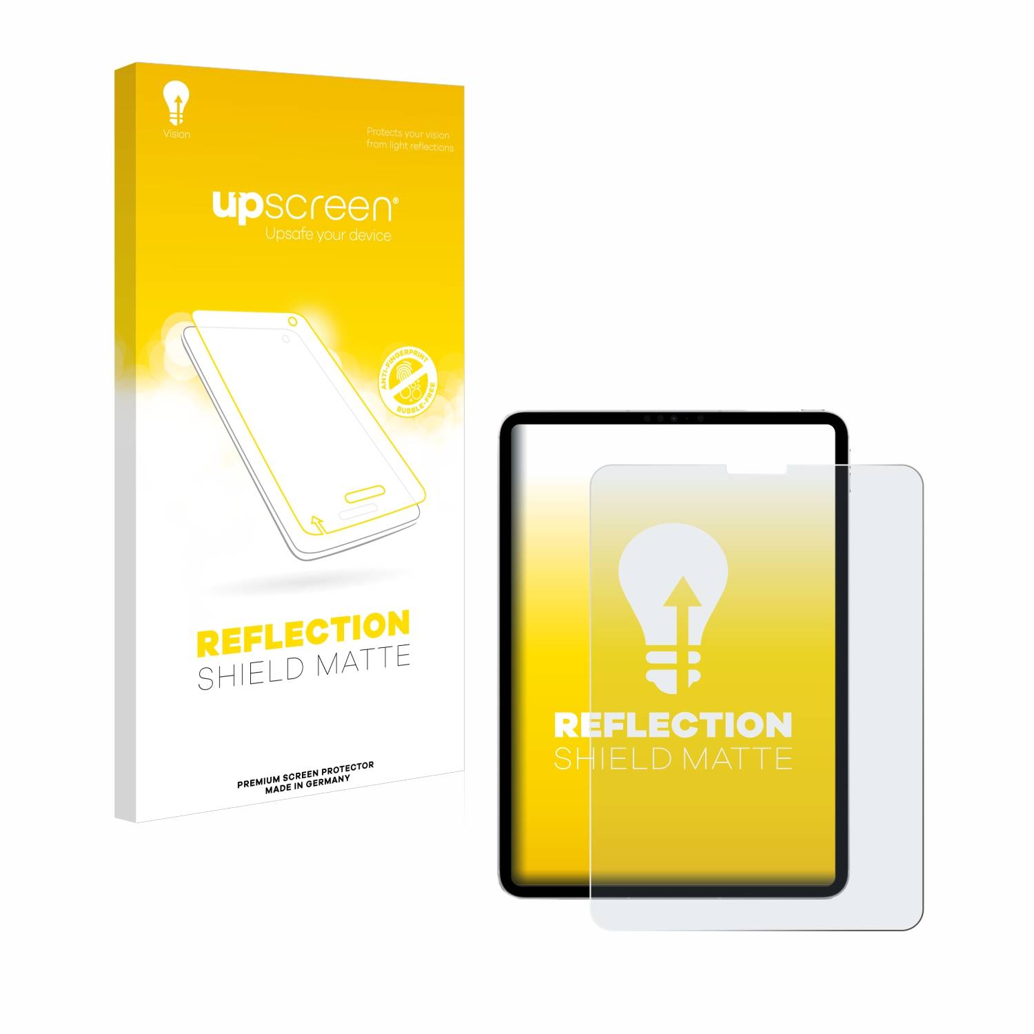 upscreen Reflection Shield Matt Schutzfolie für Apple iPad Pro 11 2022 (4. Gen.)