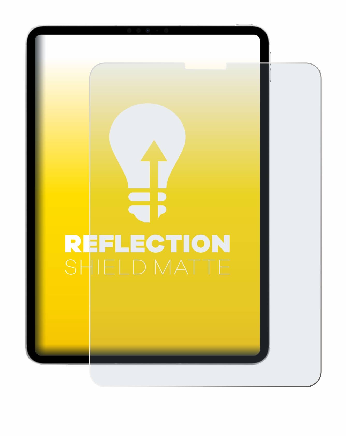 upscreen Reflection Shield Matt Schutzfolie für Apple iPad Pro 11 2022 (4. Gen.)
