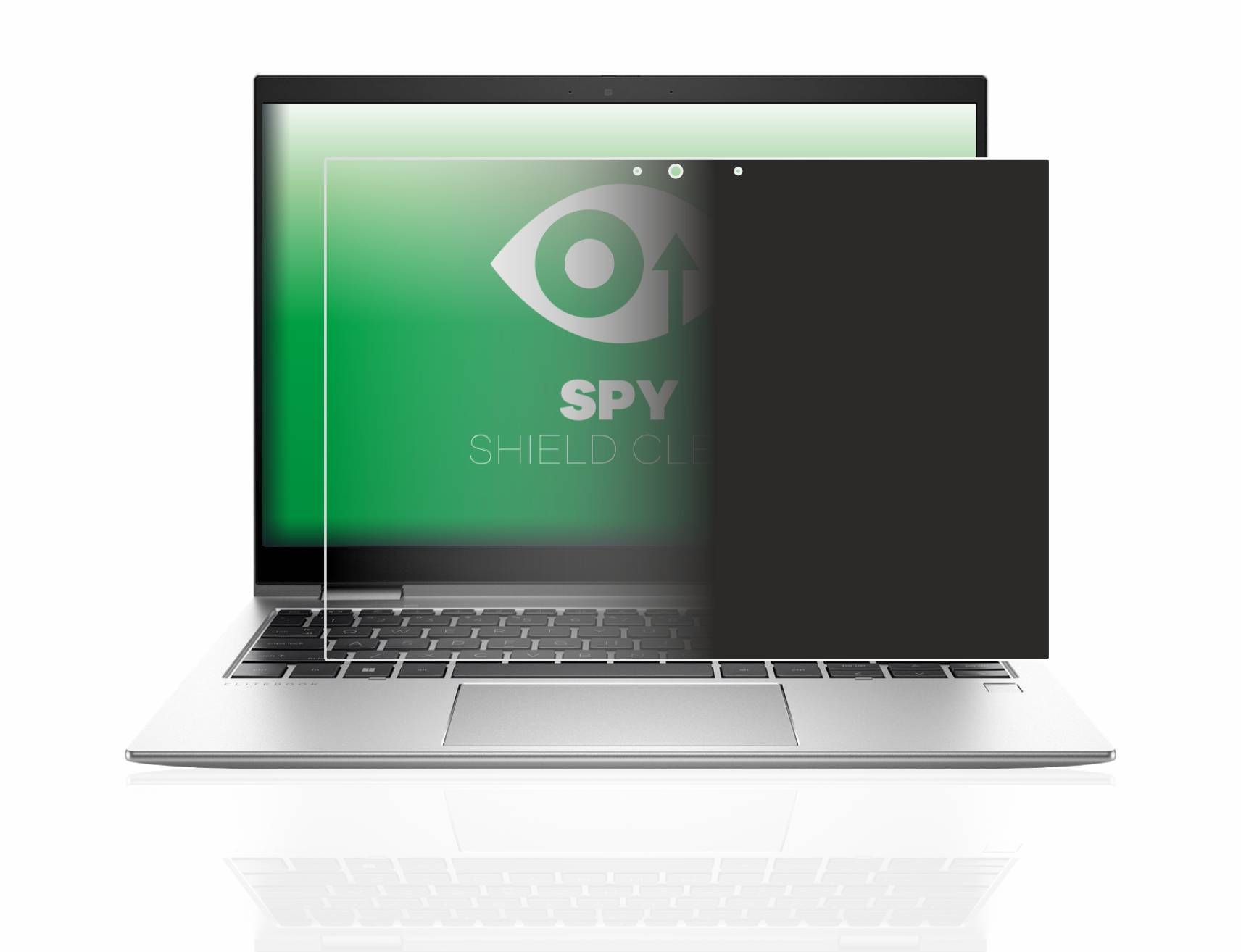 upscreen Blickschutzfolie für HP EliteBook x360 830 G9 Anti-Spy Privacy Blaulichtschutz Sichtschutzfolie