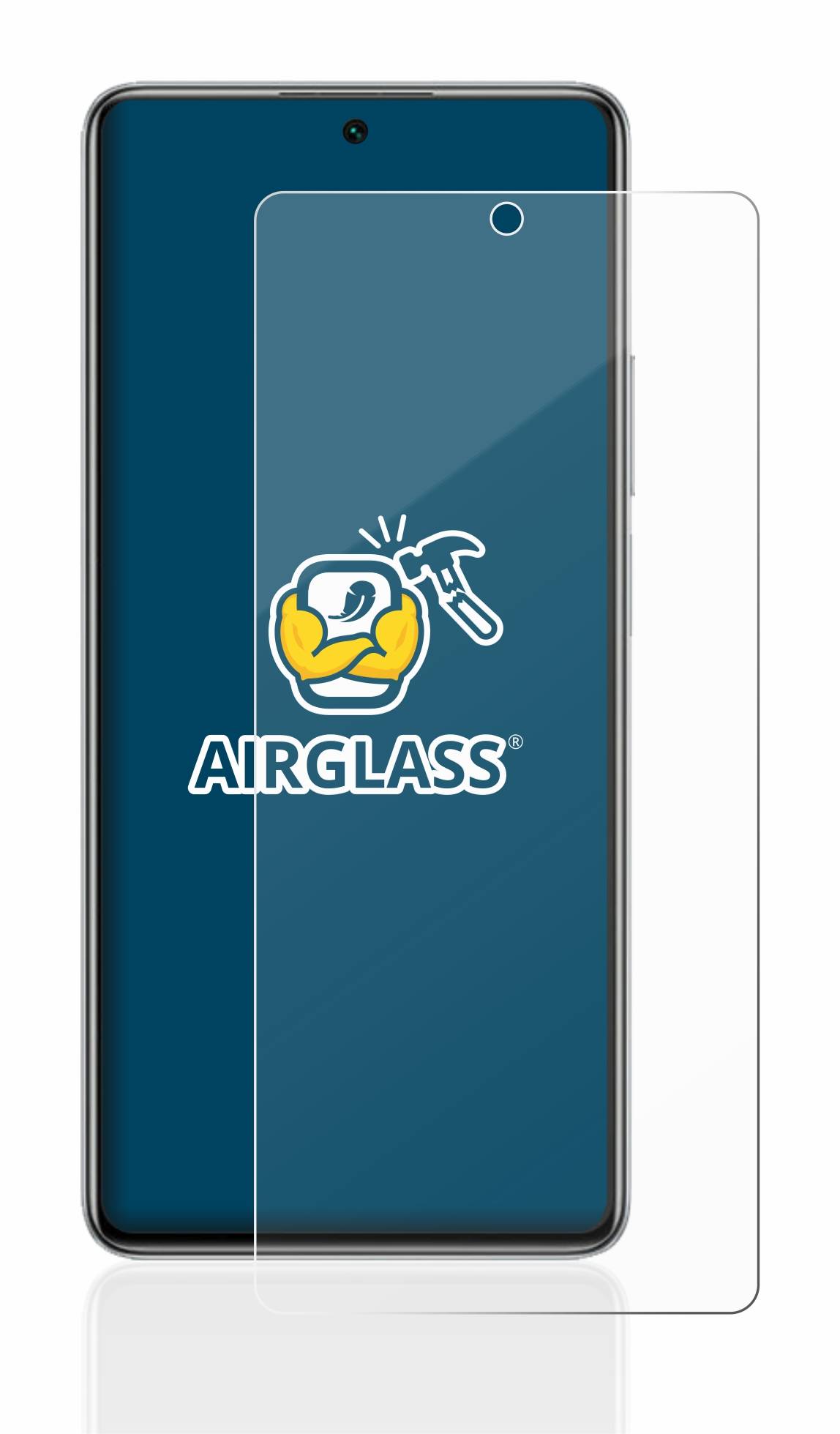 BROTECT AirGlass Glas Schutz-Folie für Xiaomi 11T Pro - Schutzglas