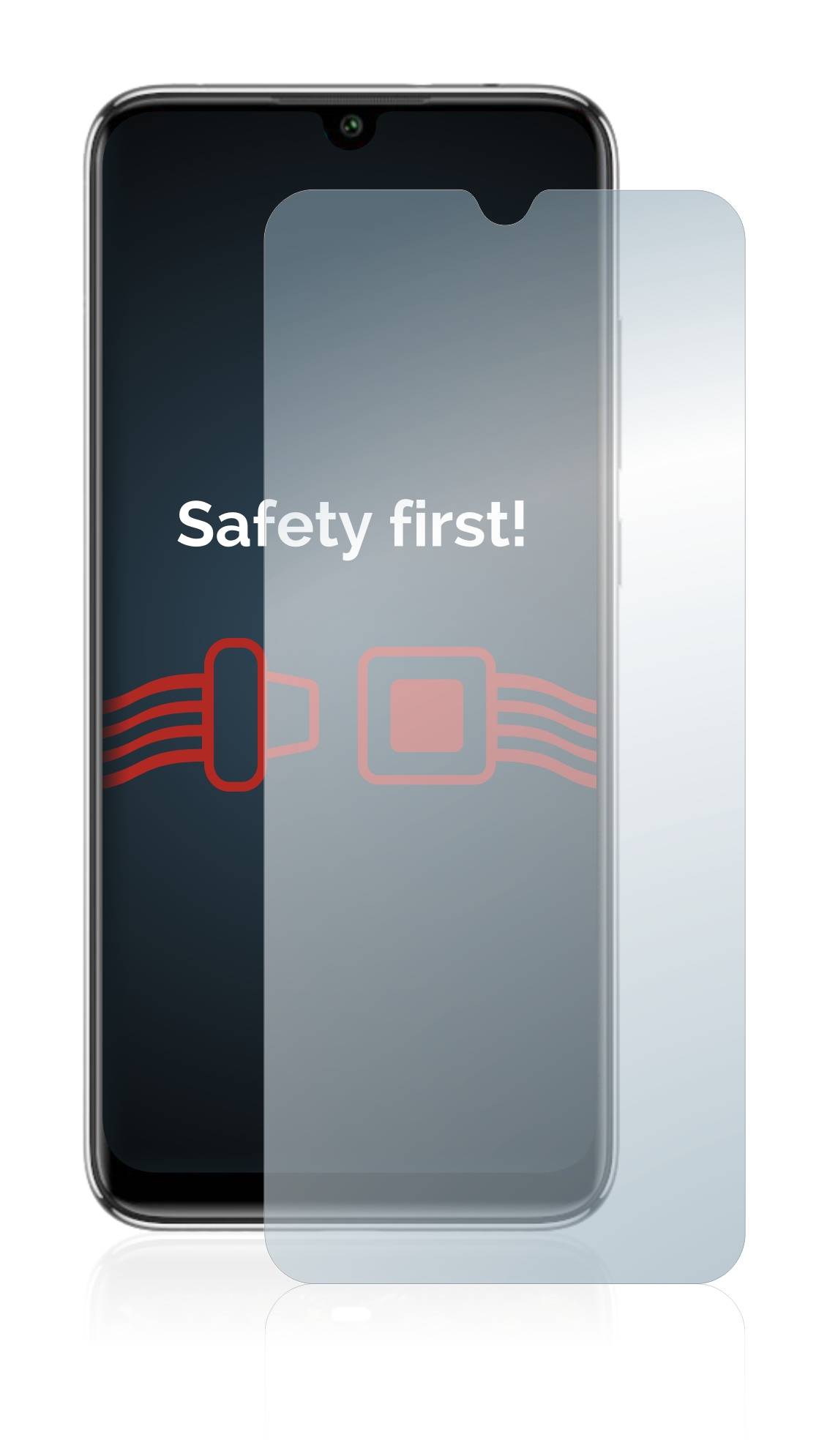 Savvies Clear Schutzglas für Xiaomi Mi A3