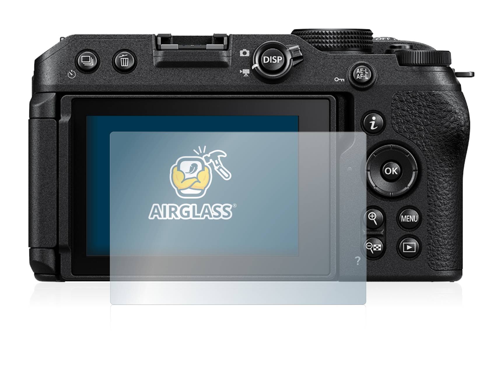 BROTECT AirGlass Flexible Schutz Glas Folie für Nikon Z 30 Klar Transparent