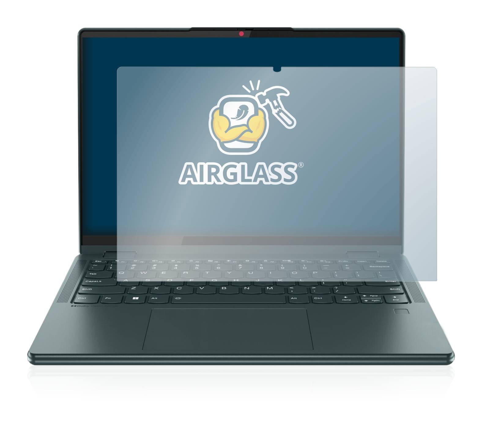 BROTECT AirGlass Glas Panzer-Folie für Lenovo Yoga 6 13.3 (7. Gen.) - Schutzglas