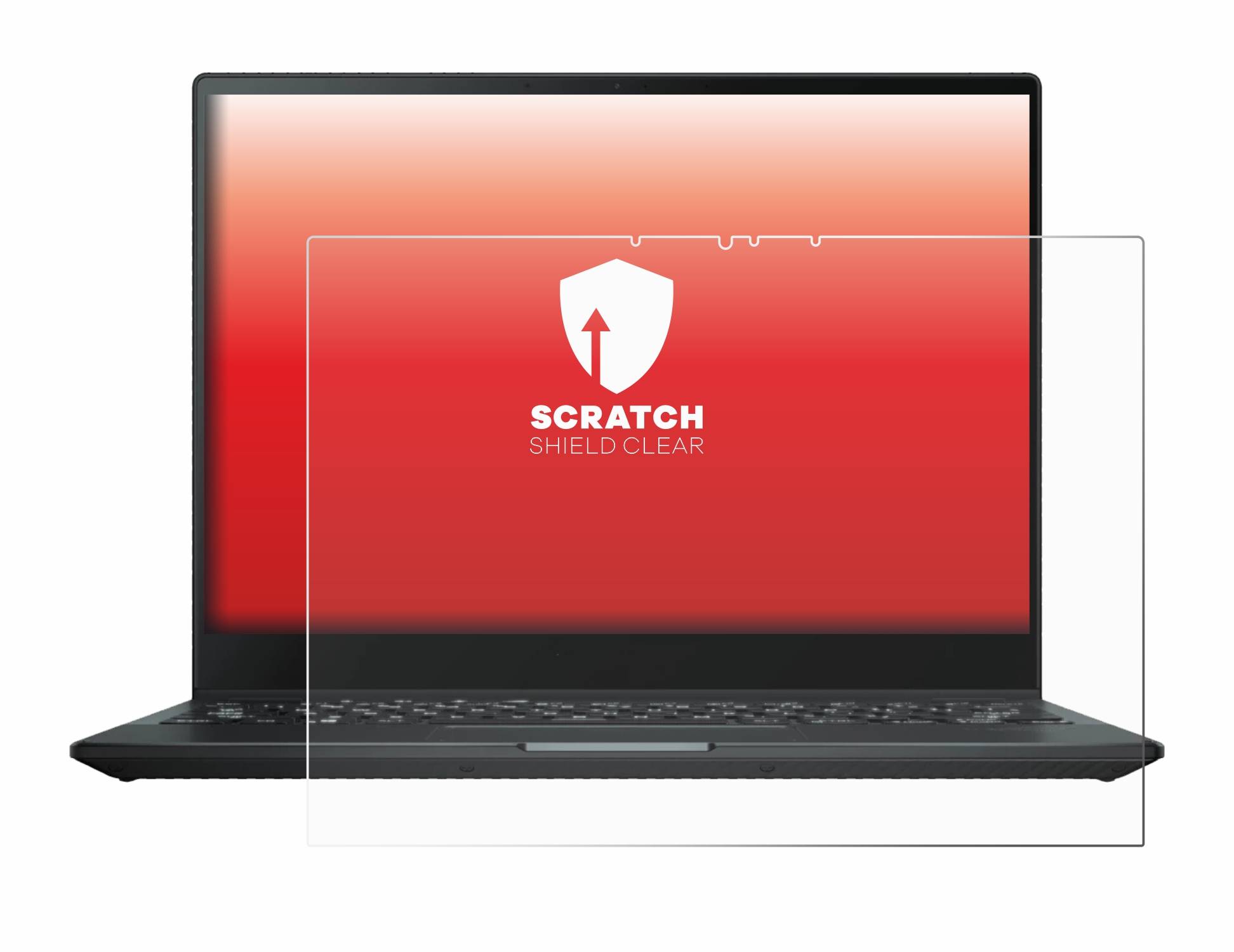 upscreen Scratch Shield Schutzfolie für ASUS Rog Flow X13 2022