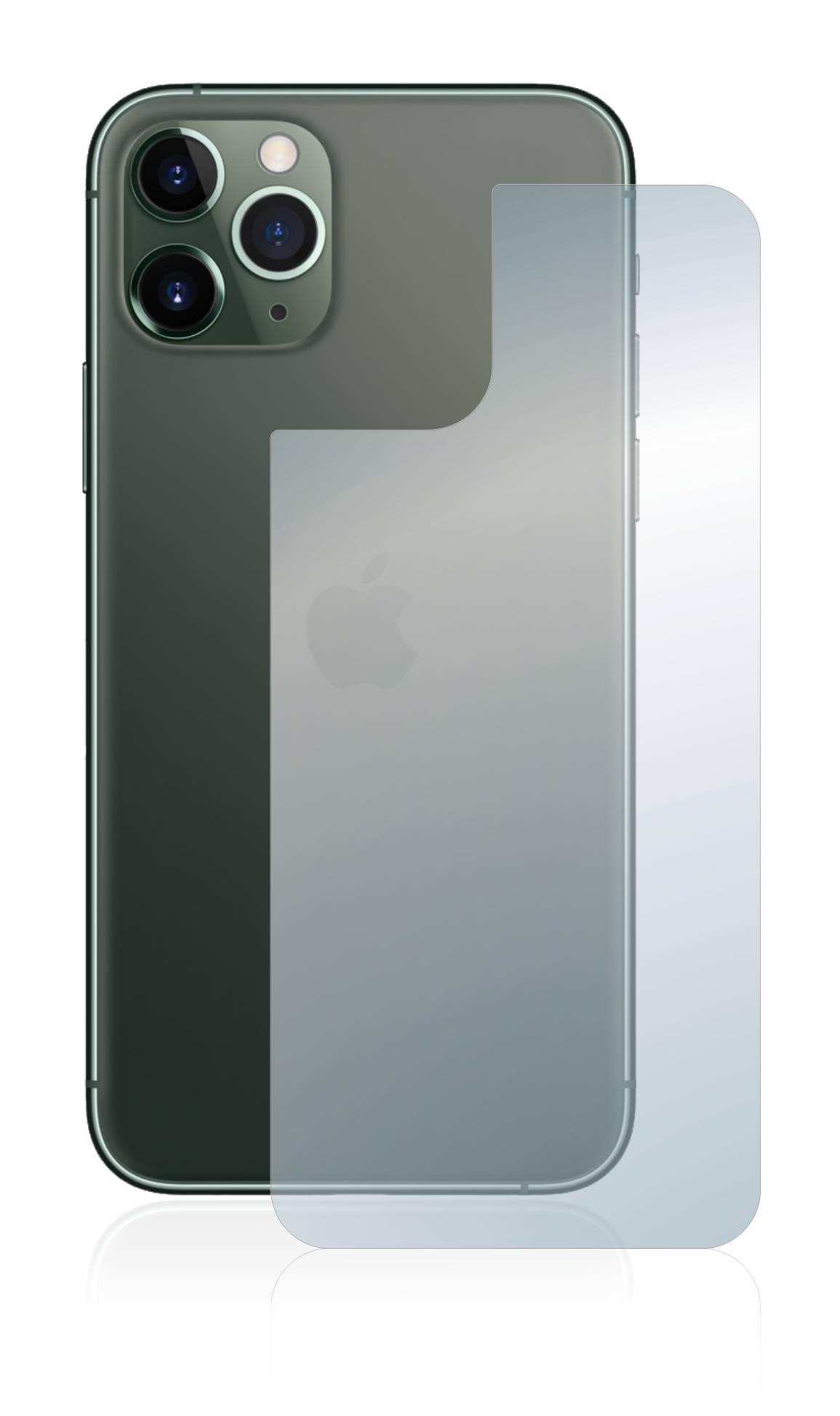 BROTECT AirGlass Matt Glas Schutz Folie für Apple iPhone 11 Pro (Rückseite)