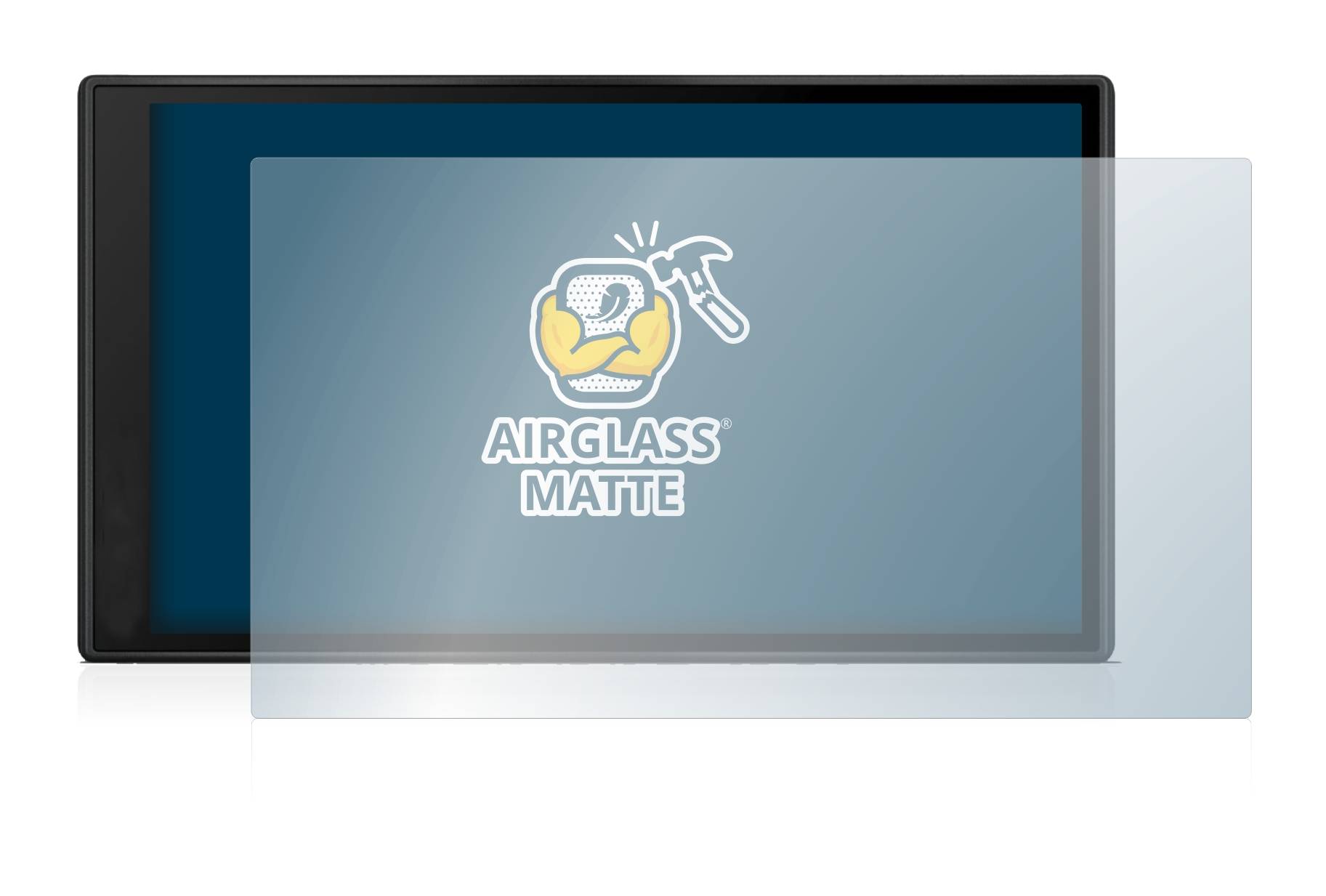 BROTECT AirGlass Flexible Schutz Glas Folie für Garmin DriveSmart 66 Matt Entspiegelt