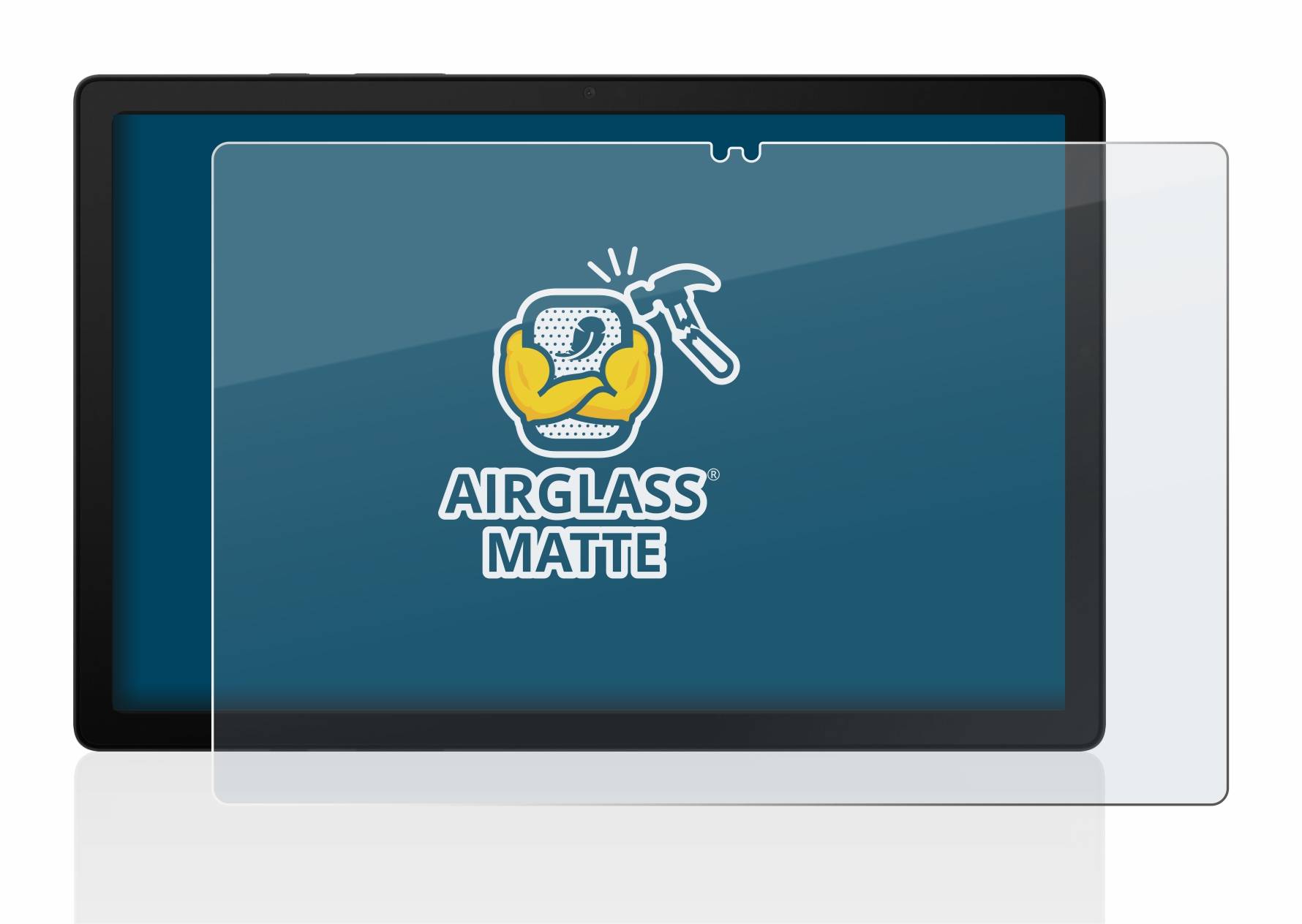 BROTECT AirGlass Matt Glas Schutz Folie für Samsung Galaxy Tab A8 WiFi