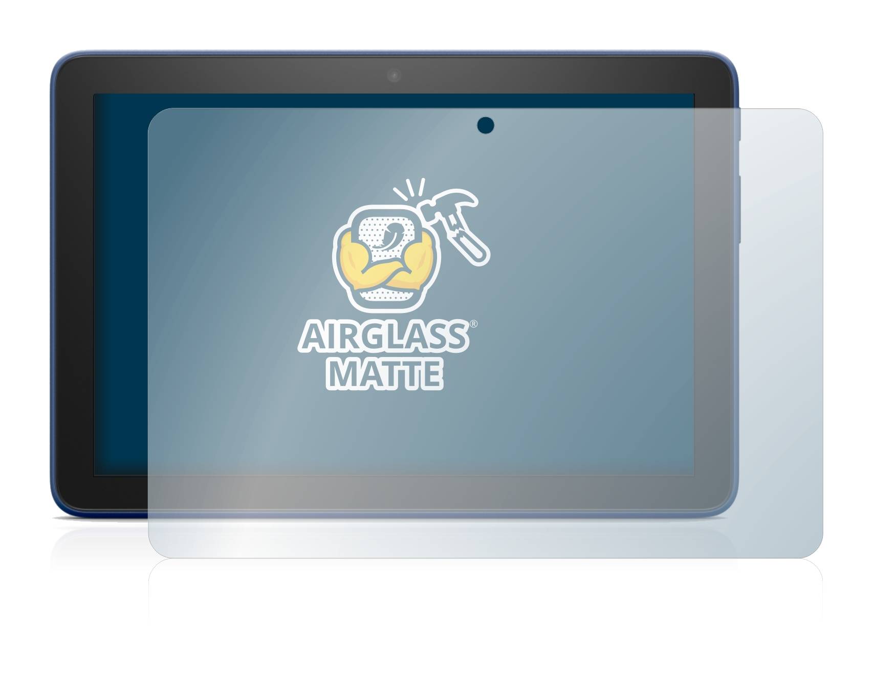 BROTECT AirGlass Matt Glas Schutz Folie für Amazon Fire HD 8 Plus 2022