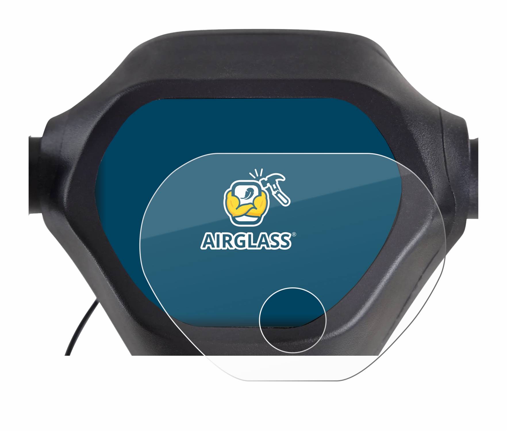 BROTECT AirGlass Flexible Schutz Glas Folie für Epowerfun ePF-2 Klar Transparent