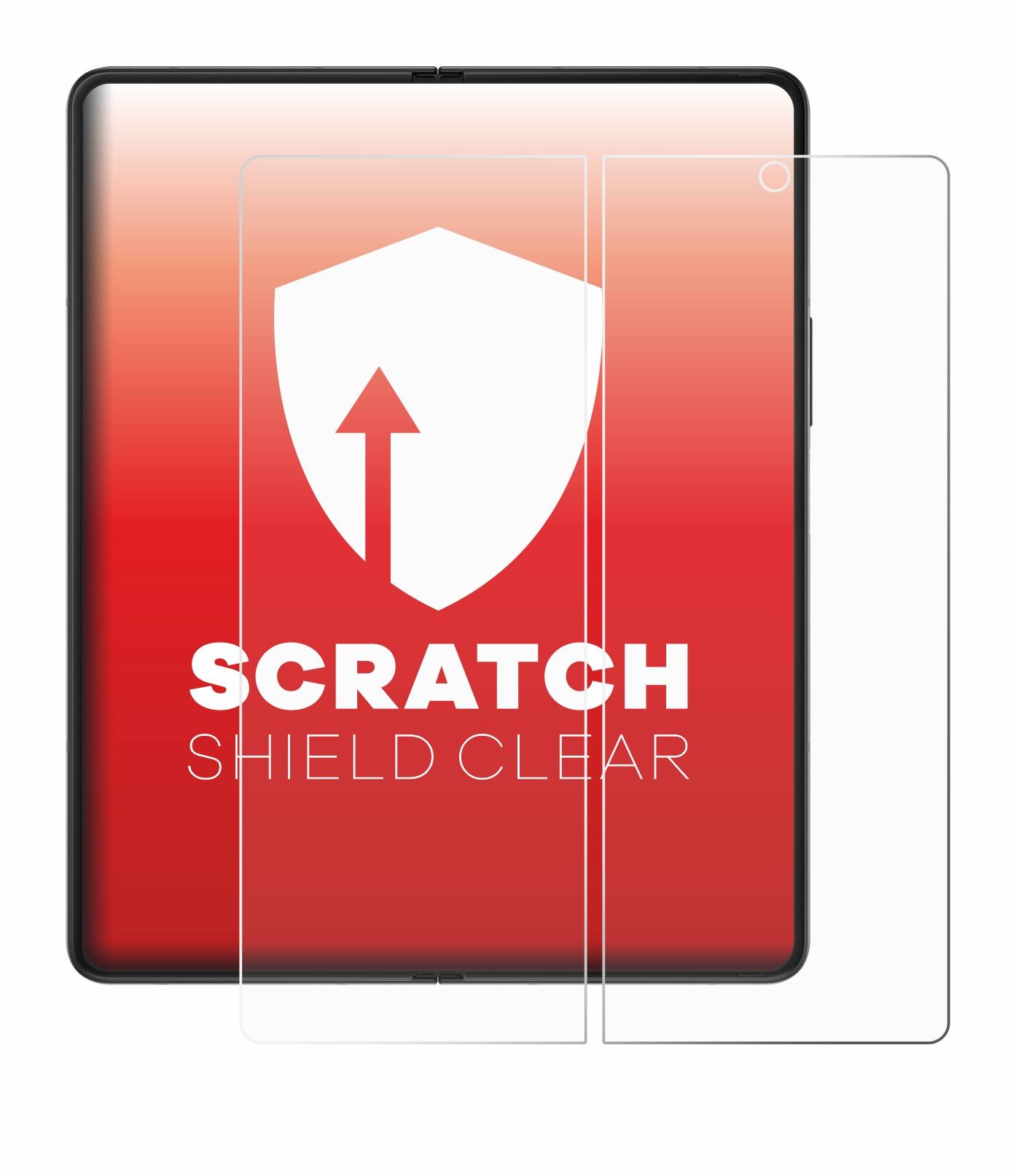 upscreen Scratch Shield Schutzfolie für Samsung Galaxy Z Fold 3 5G (Inneres Display)