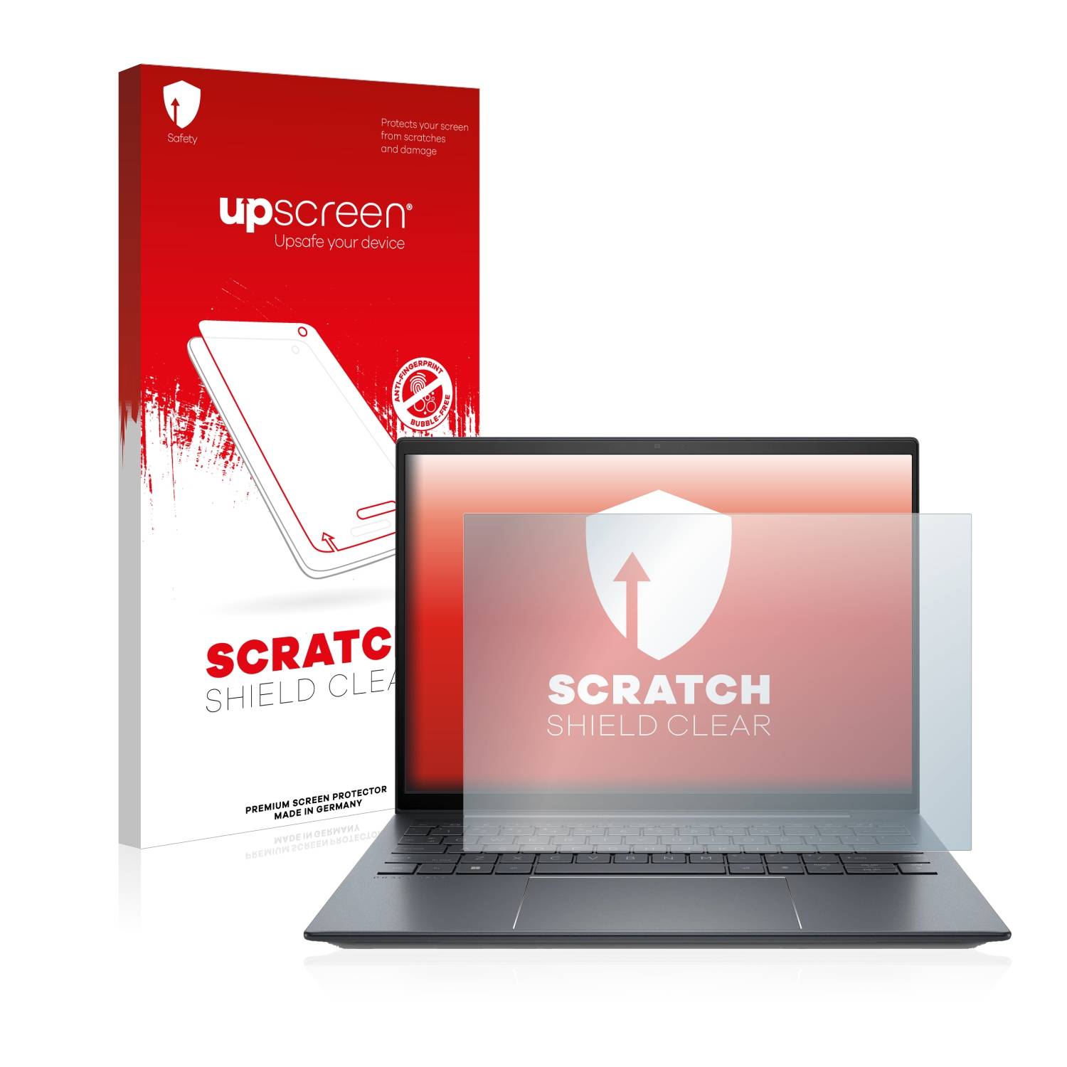 upscreen Schutzfolie für HP Elite Dragonfly G3 Kratzschutz Anti-Fingerprint Klar