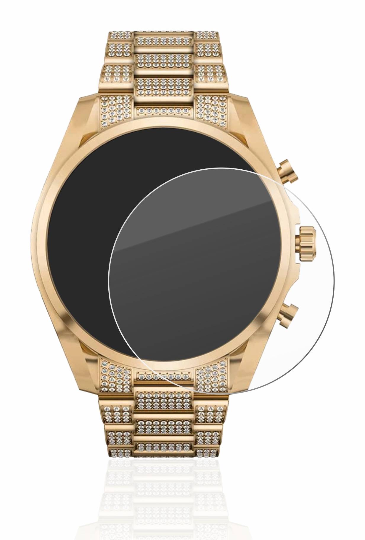BROTECT AirGlass Glas Schutz-Folie für Michael Kors Access Gen 6 Bradshaw - Schutzglas