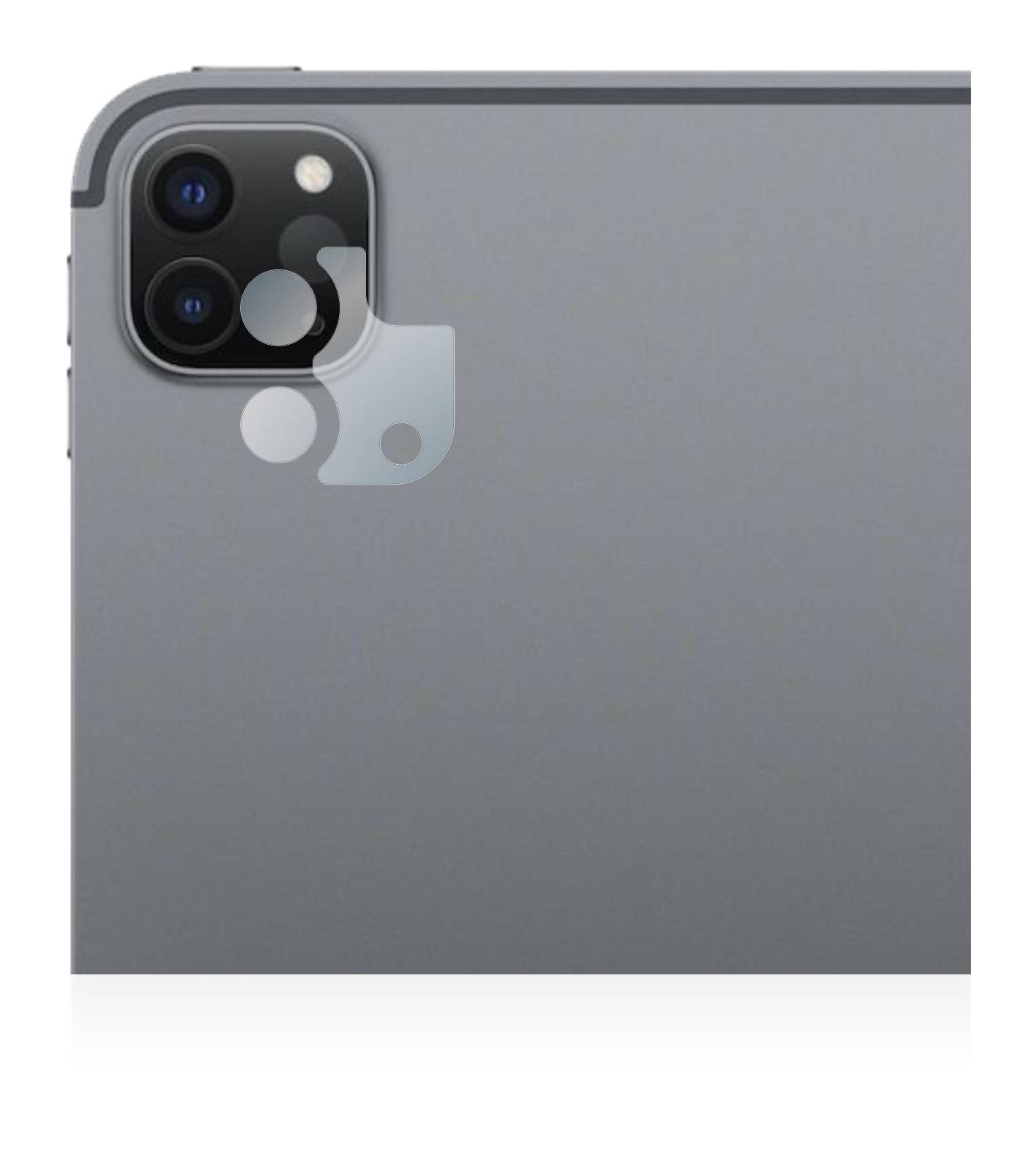 upscreen Hybrid Glas Schutz-Folie für Apple iPad Pro 11 2022 (NUR Kameraschutz)