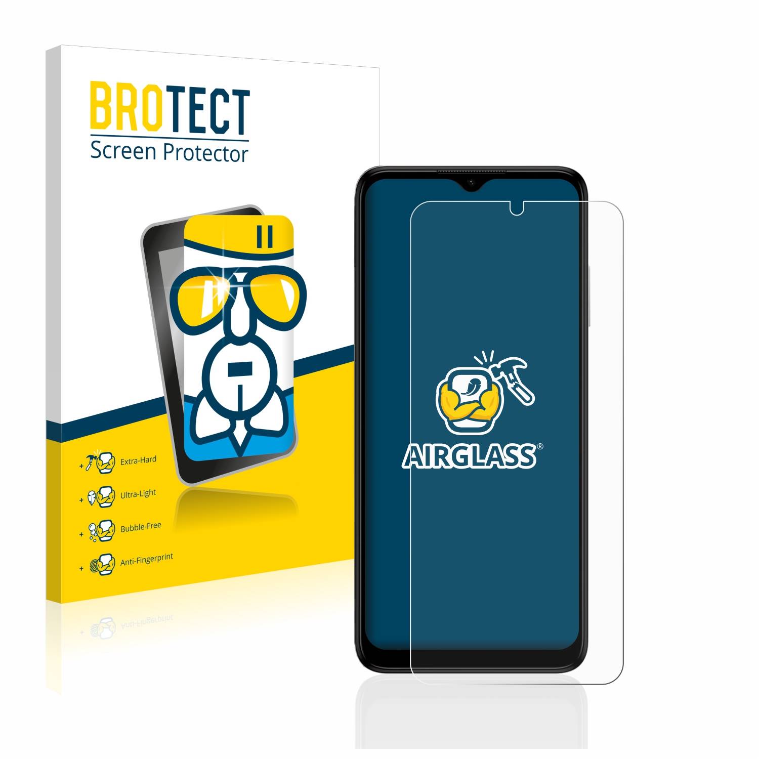 BROTECT AirGlass Glas Schutz-Folie für Nokia G22 - Schutzglas