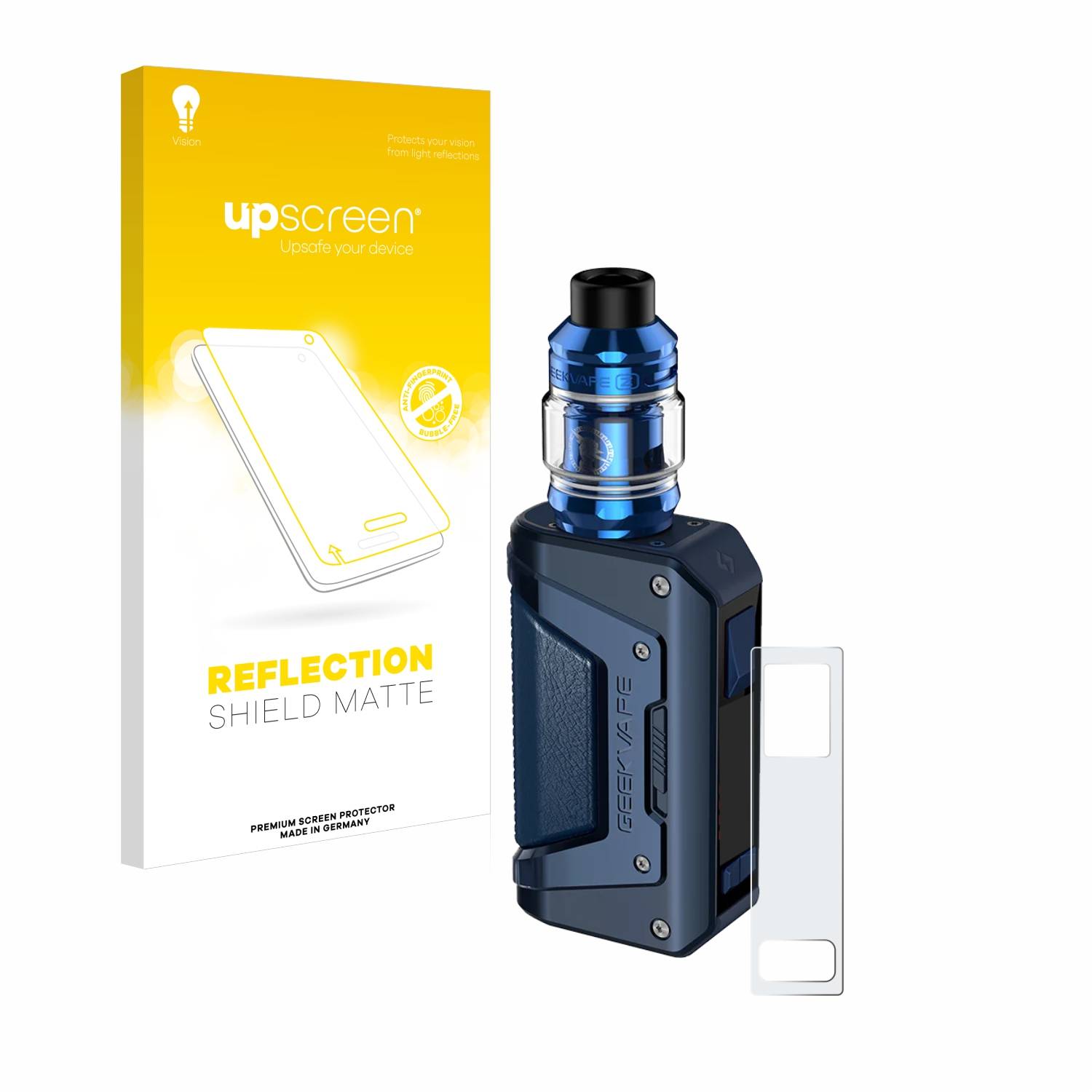 upscreen Schutzfolie für GeekVape Aegis Legend 2 L200 Folie Matt Entspiegelt Anti-Reflex