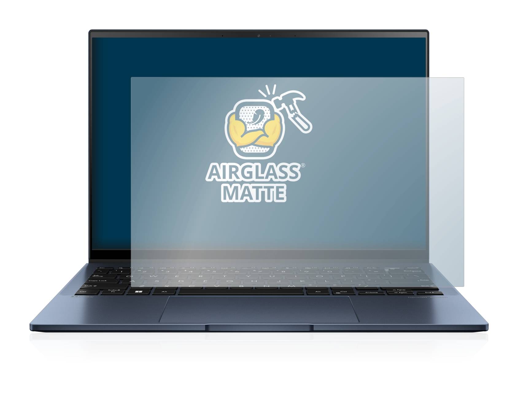 BROTECT AirGlass Matt Glas Schutz Folie für ASUS ZenBook S13 OLED
