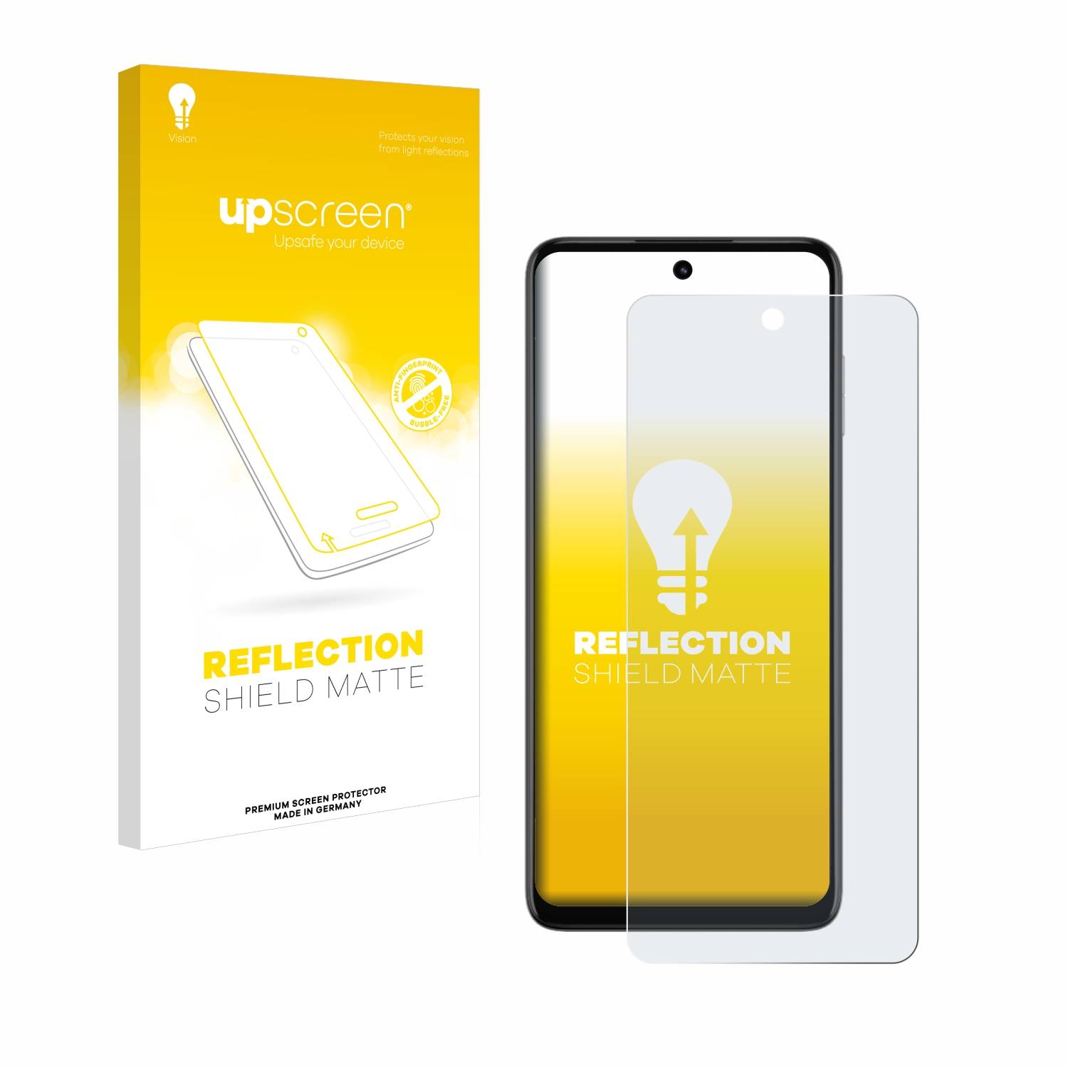 upscreen Reflection Shield Matt Schutzfolie für Motorola Moto G73 5G