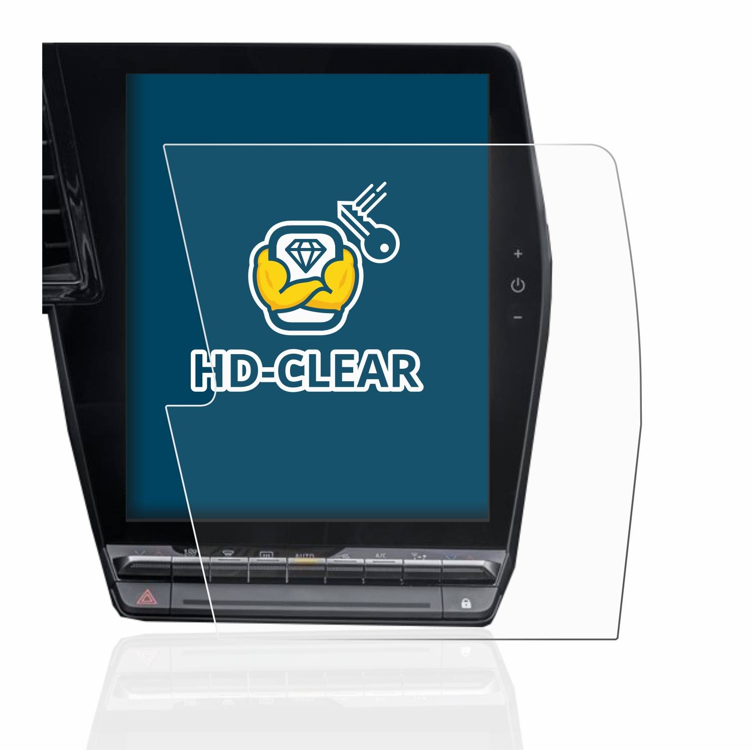 BROTECT Displayschutz-Folie für Renault Megane E-Tech openR Link 12