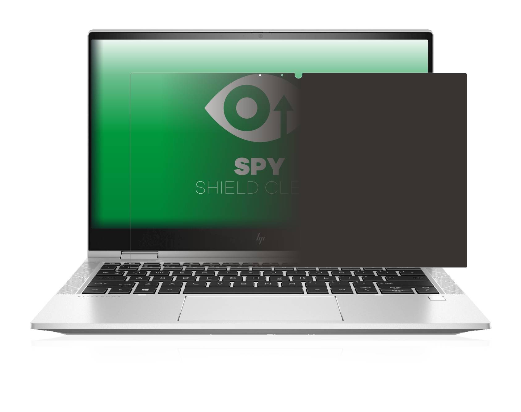upscreen Blickschutzfolie für HP EliteBook 830 G7 Touch Anti-Spy Privacy Blaulichtschutz Sichtschutzfolie