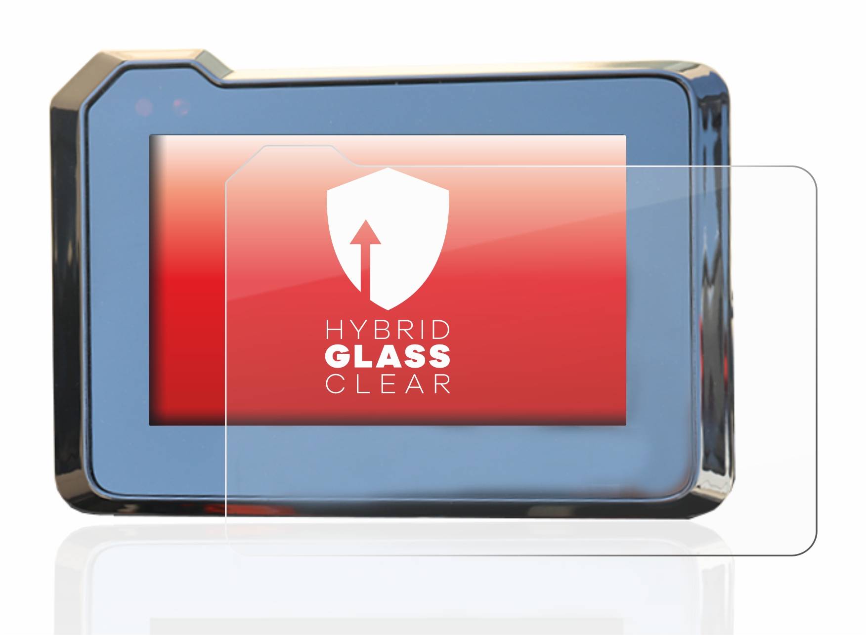 upscreen Hybrid Glas Schutz-Folie für KTM 1290 Super Duke R 2020/2022 TFT-Display 5