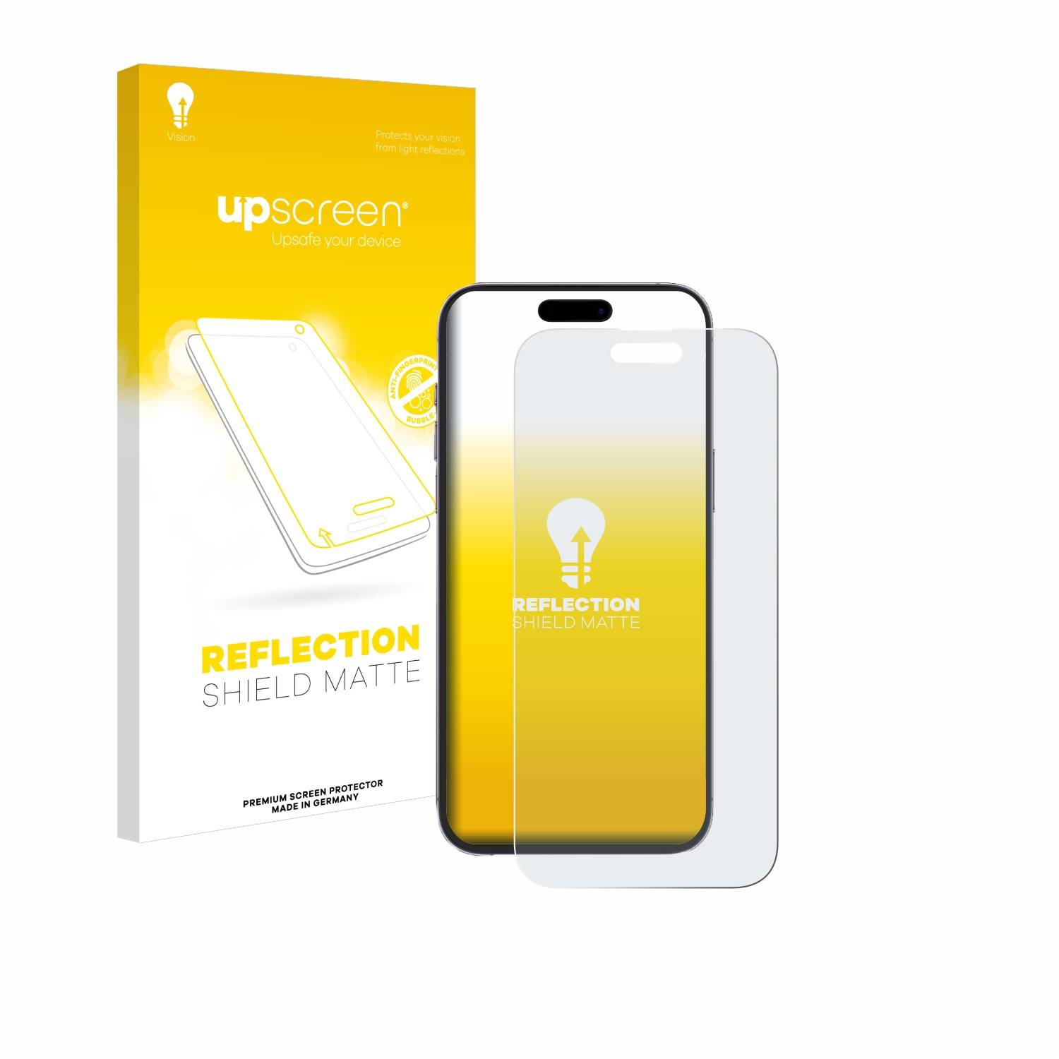 upscreen Reflection Shield Matt Schutzfolie für Apple iPhone 14 Pro Max