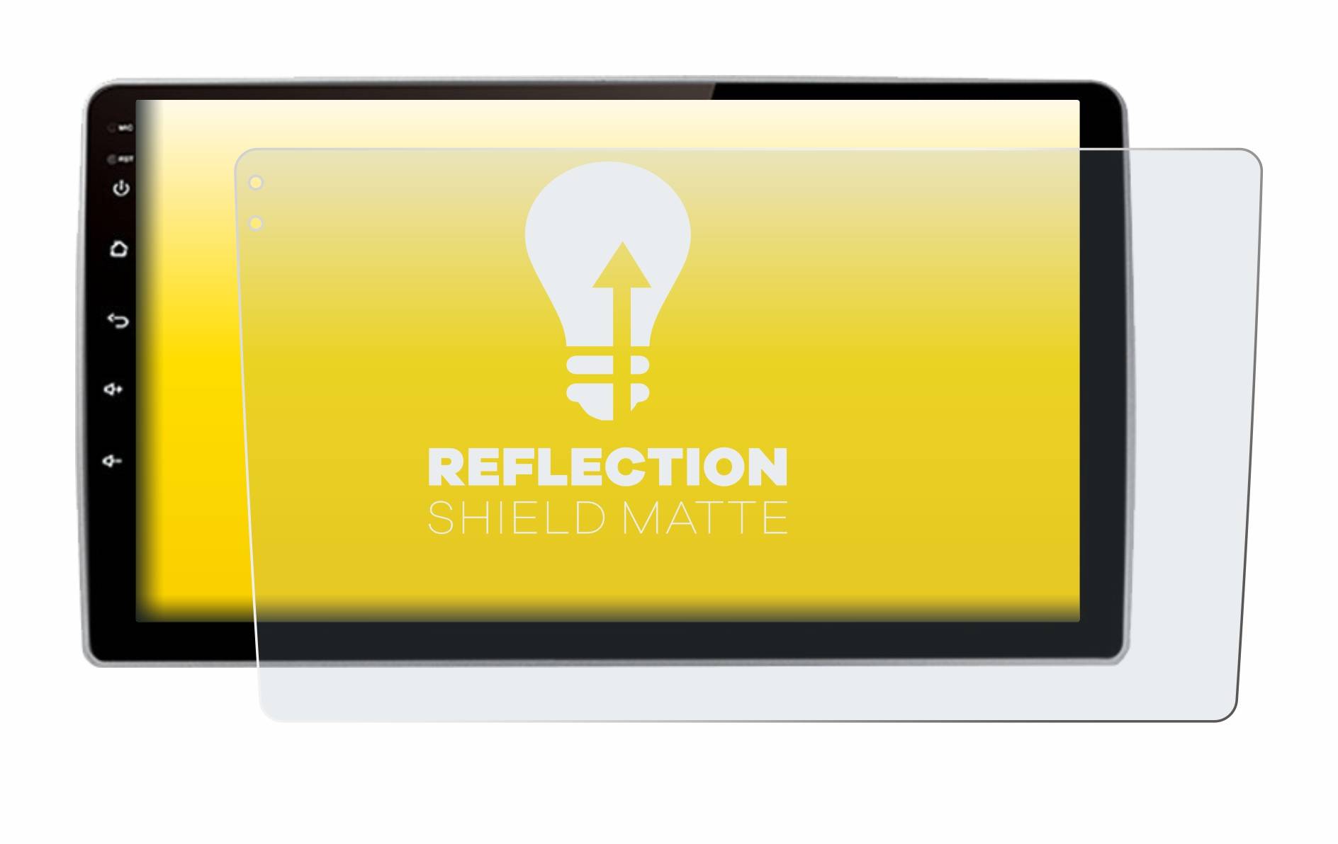 upscreen Schutzfolie für Junsun V1 pro 9" Folie Matt Entspiegelt Anti-Reflex