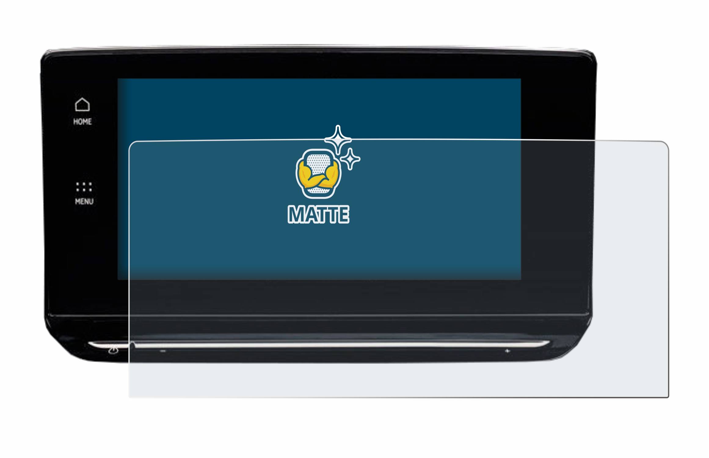 BROTECT Entspiegelungs-Folie für Skoda Octavia 2021 Infotainment System Columbus