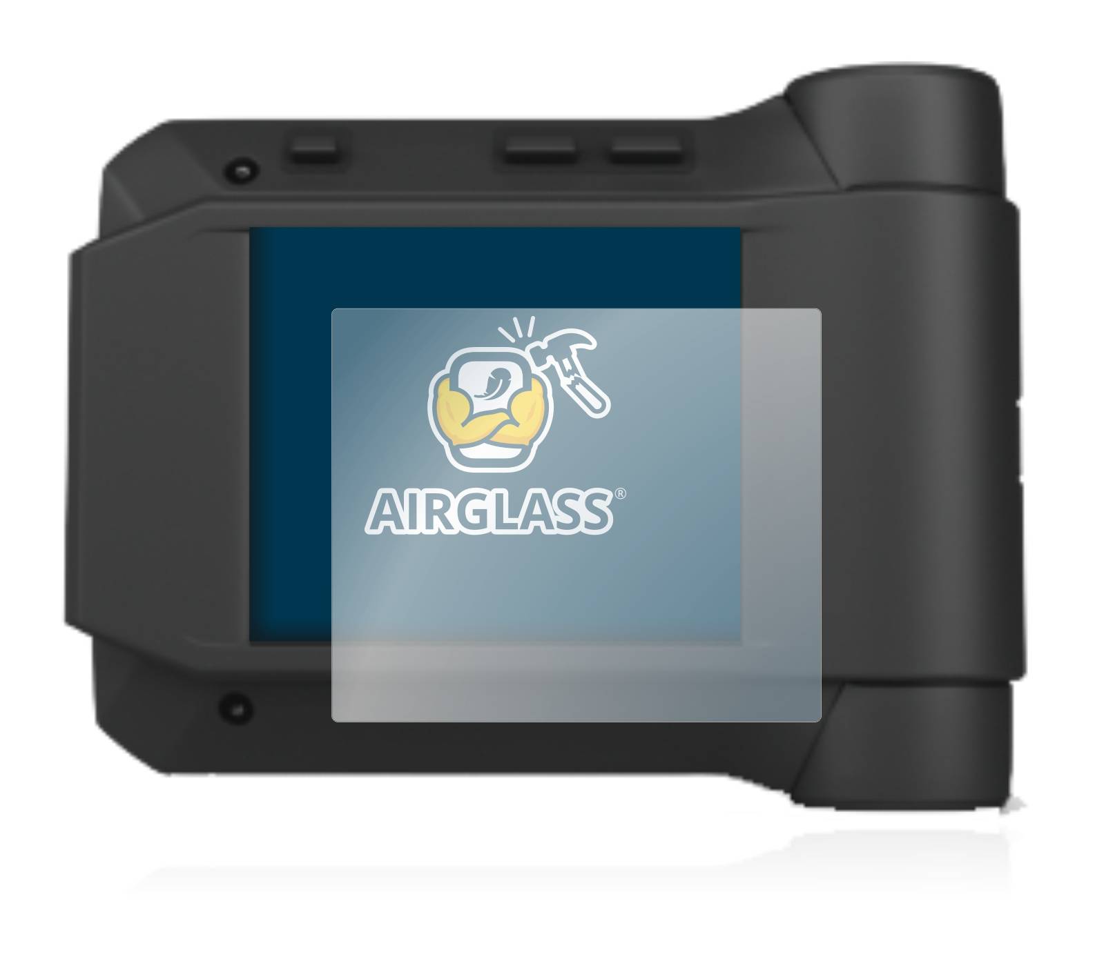 BROTECT AirGlass Flexible Schutz Glas Folie für Swissphone s.Quad X35 Klar Transparent