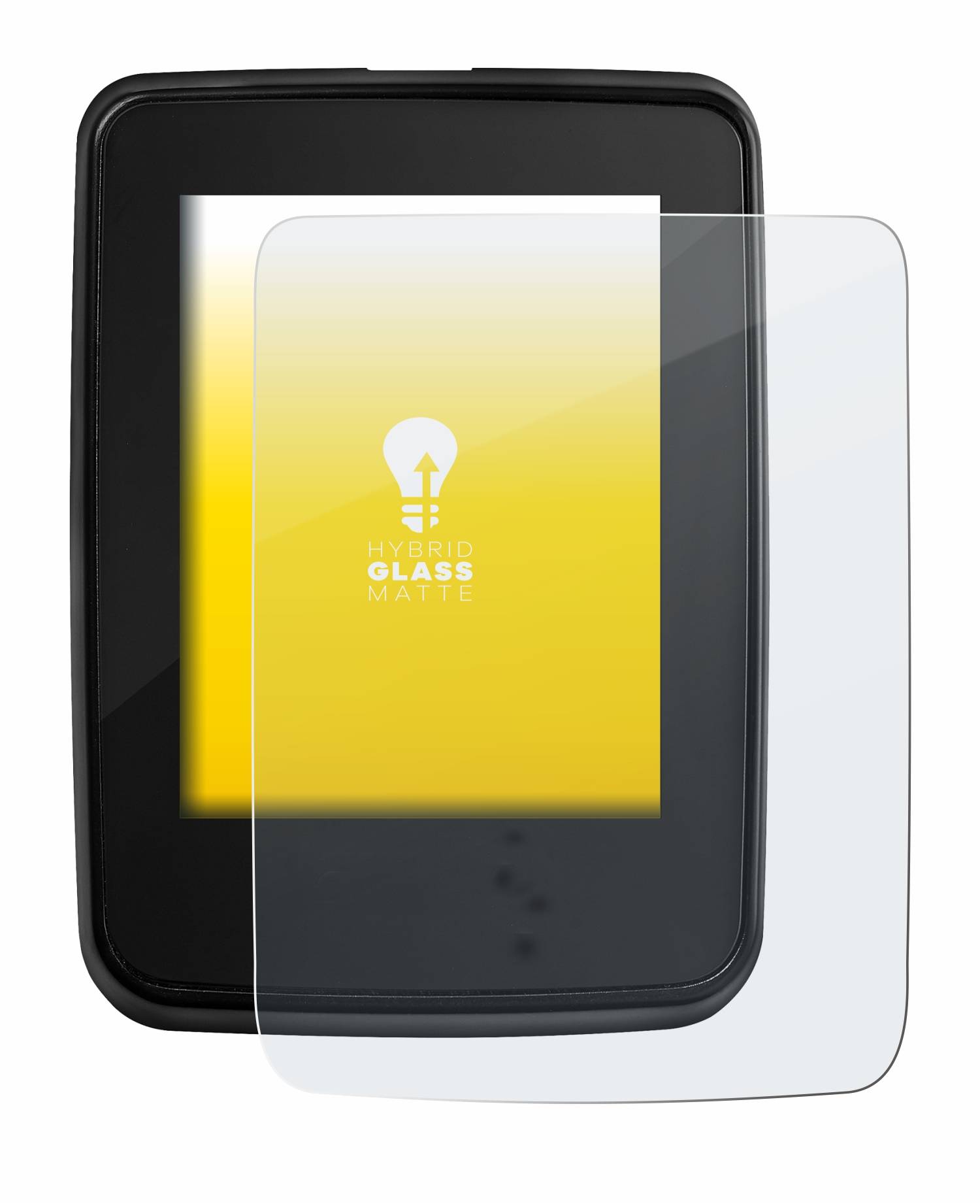 upscreen Flexible Schutz Glas Folie für Giant Ride Dash Evo SG Schutzglas 9H Hybridglas Matt Entspiegelt