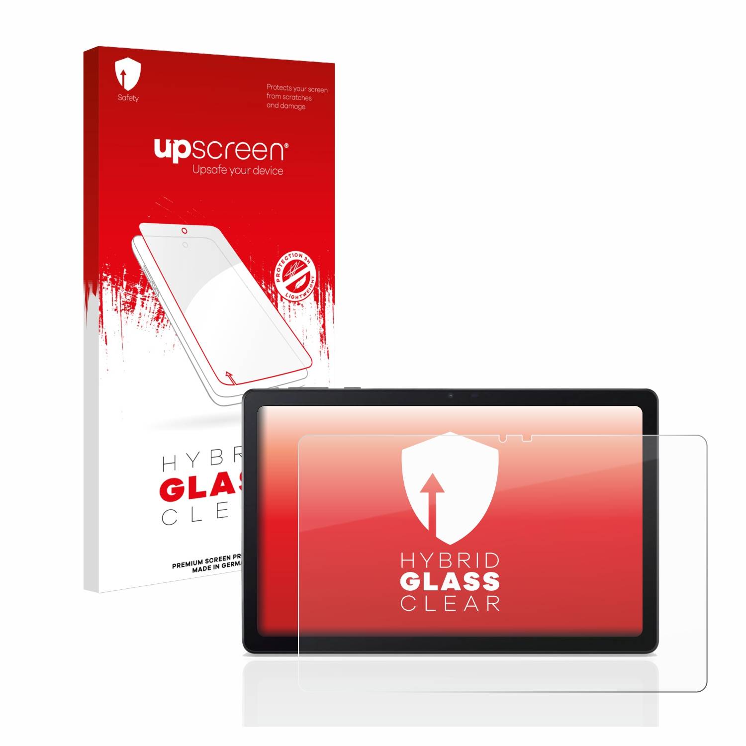 upscreen Flexible Schutz Glas Folie für Acer Iconia Tab P10 Schutzglas 9H Hybridglas Klar