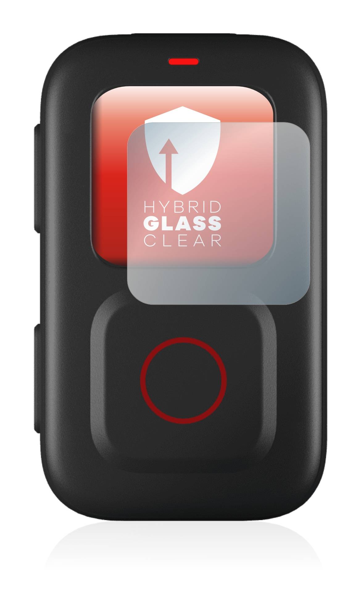upscreen Flexible Schutz Glas Folie für GoPro Remote Schutzglas 9H Hybridglas Klar