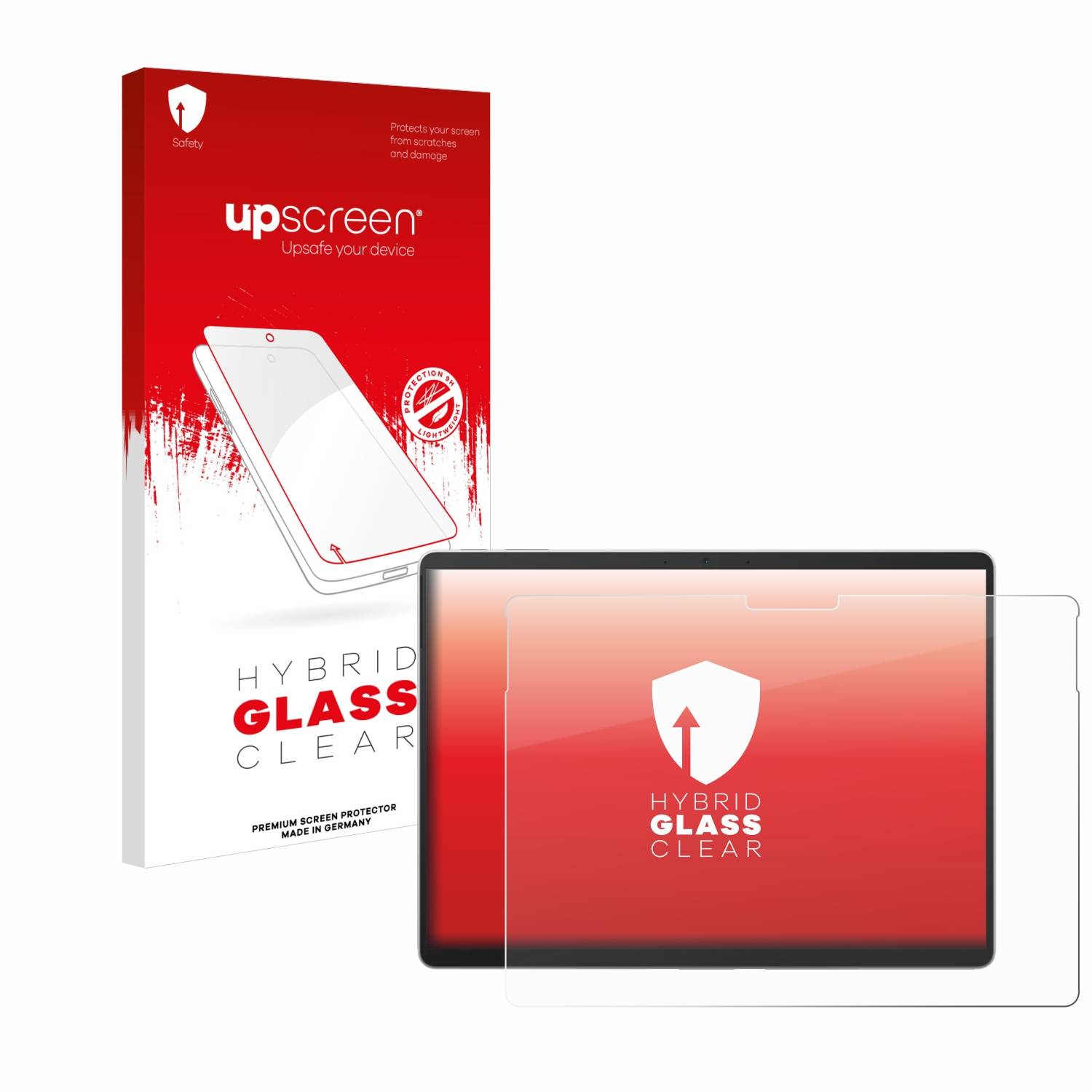 upscreen Hybrid Glas Panzer-Folie für Microsoft Surface Pro 9