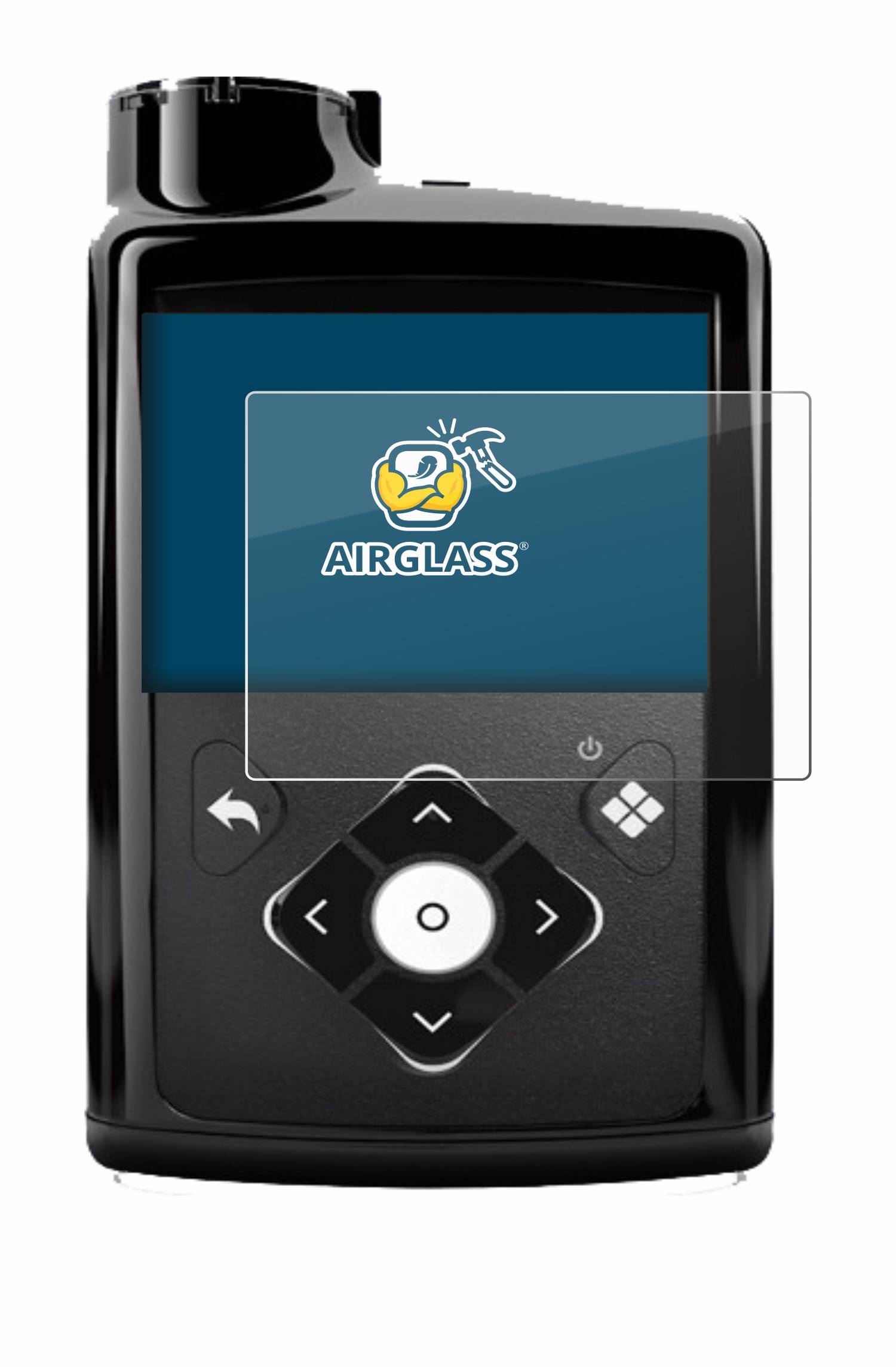 BROTECT AirGlass Flexible Schutz Glas Folie für Medtronic Minimed 780G Klar Transparent
