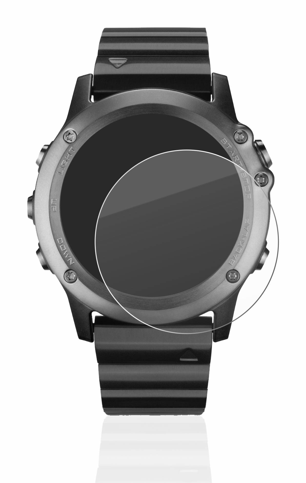 BROTECT AirGlass Flexible Schutz Glas Folie für Garmin fenix 3 / 3 HR Klar Transparent