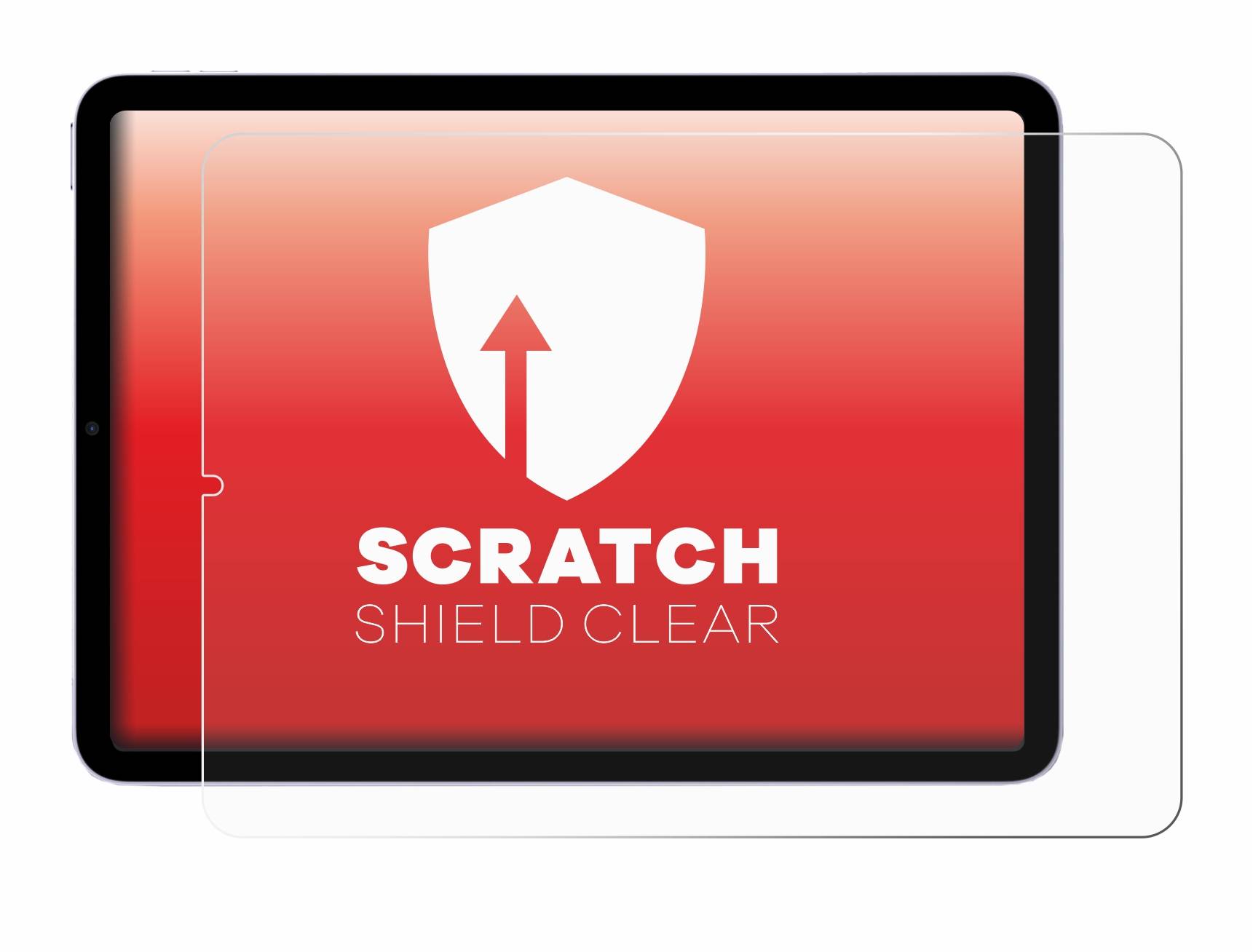 upscreen Scratch Shield Schutzfolie für Apple iPad Air 5 WiFi 2022 (5. Gen.)