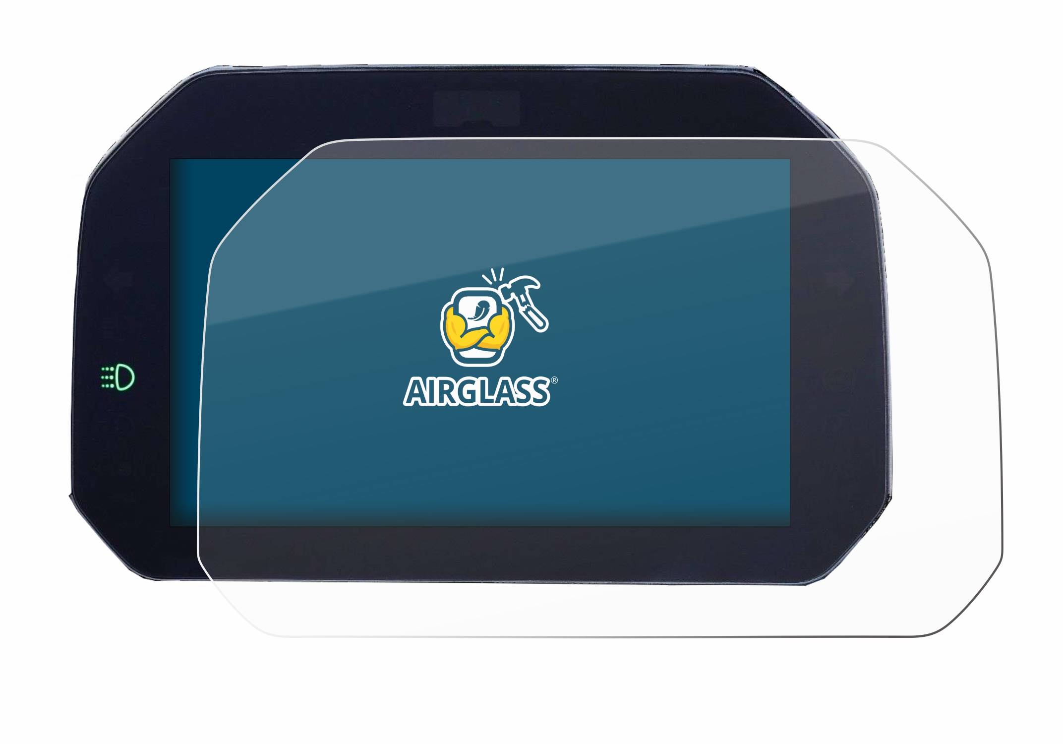 BROTECT AirGlass Glas Panzer-Folie für BMW F 750 GS 2018-2020 Connectivity TFT 6.5 - Schutzglas