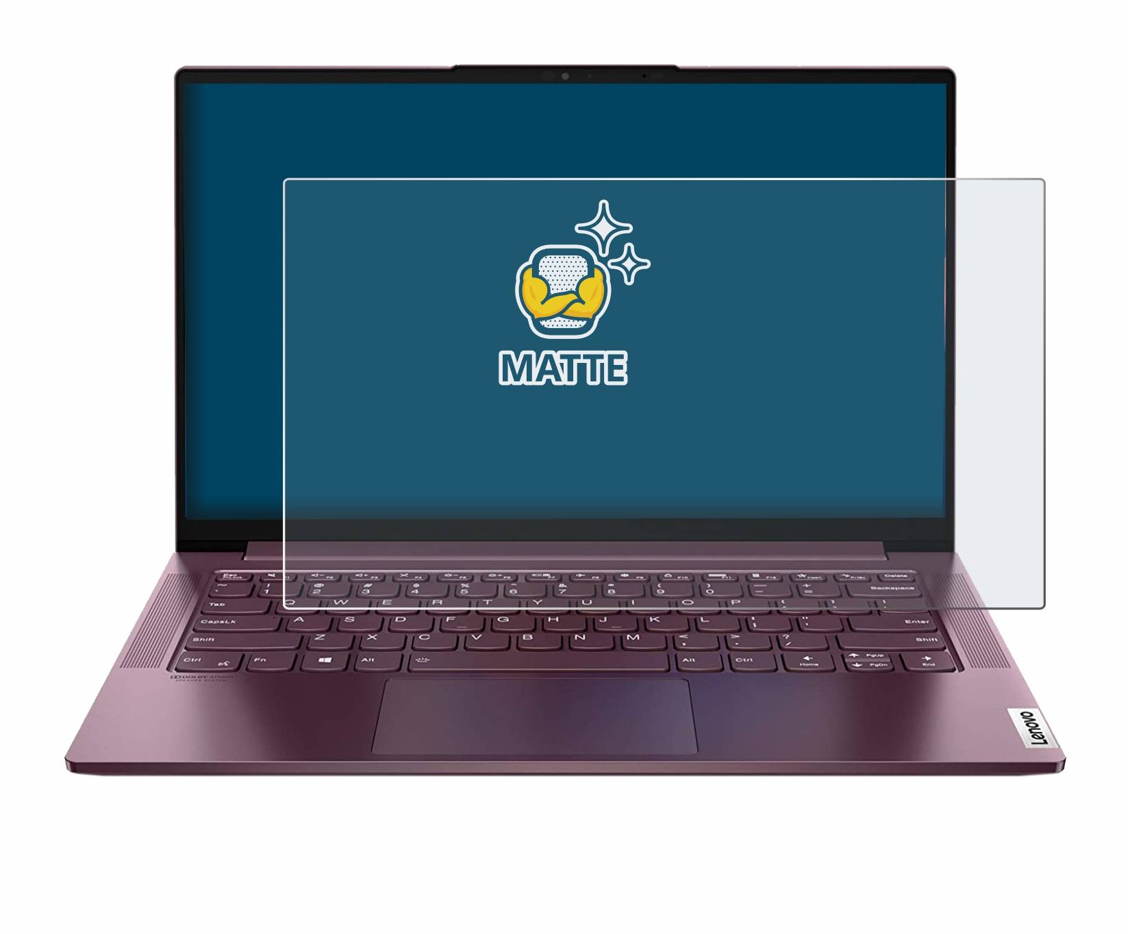 BROTECT Entspiegelungs-Folie für Lenovo Yoga Slim 7 14 Non-Touch