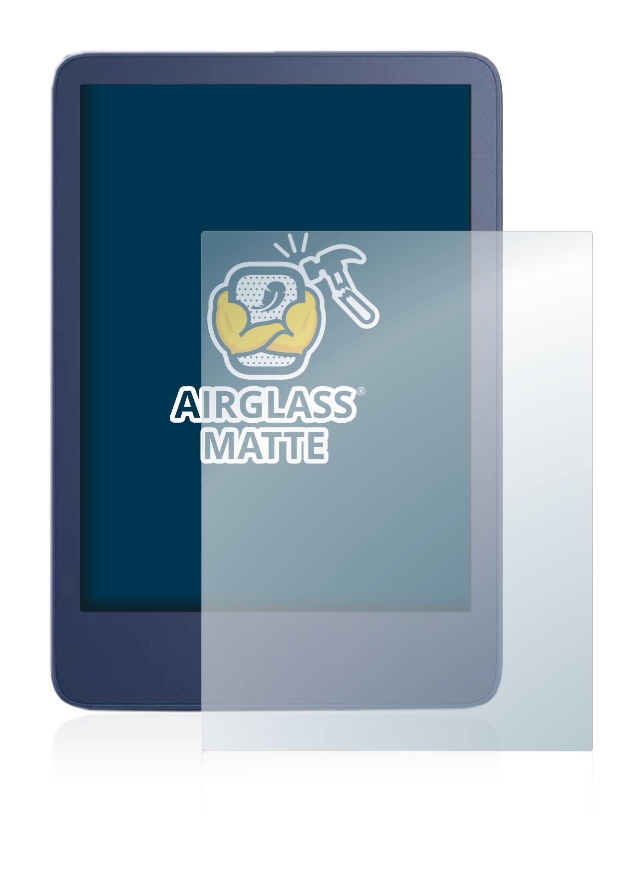 BROTECT AirGlass Flexible Schutz Glas Folie für Amazon Kindle Reader 2022 / 2024 Matt Entspiegelt